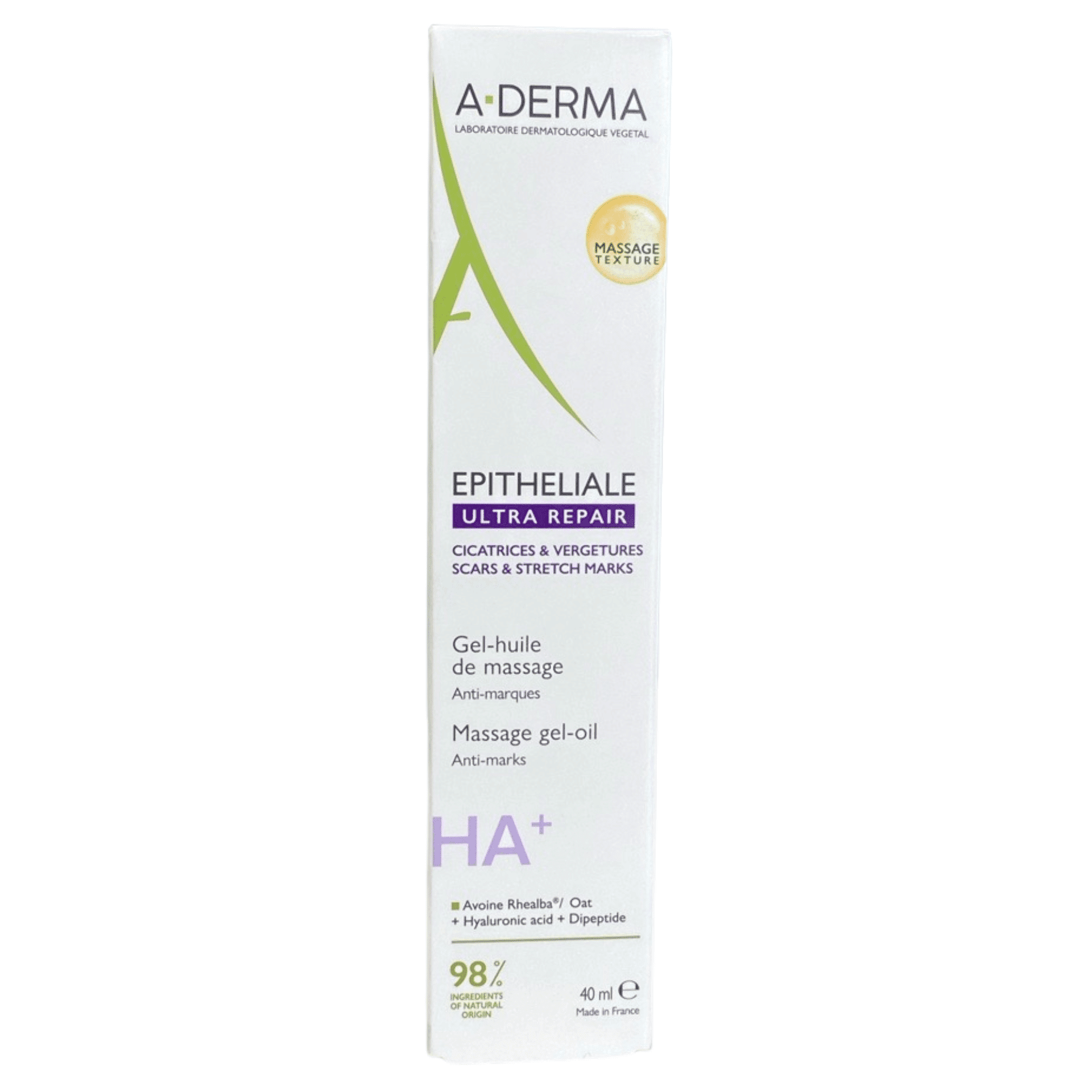 A-Derma Epitheliale Ultra Repair HA+ Gel-Olie Massage