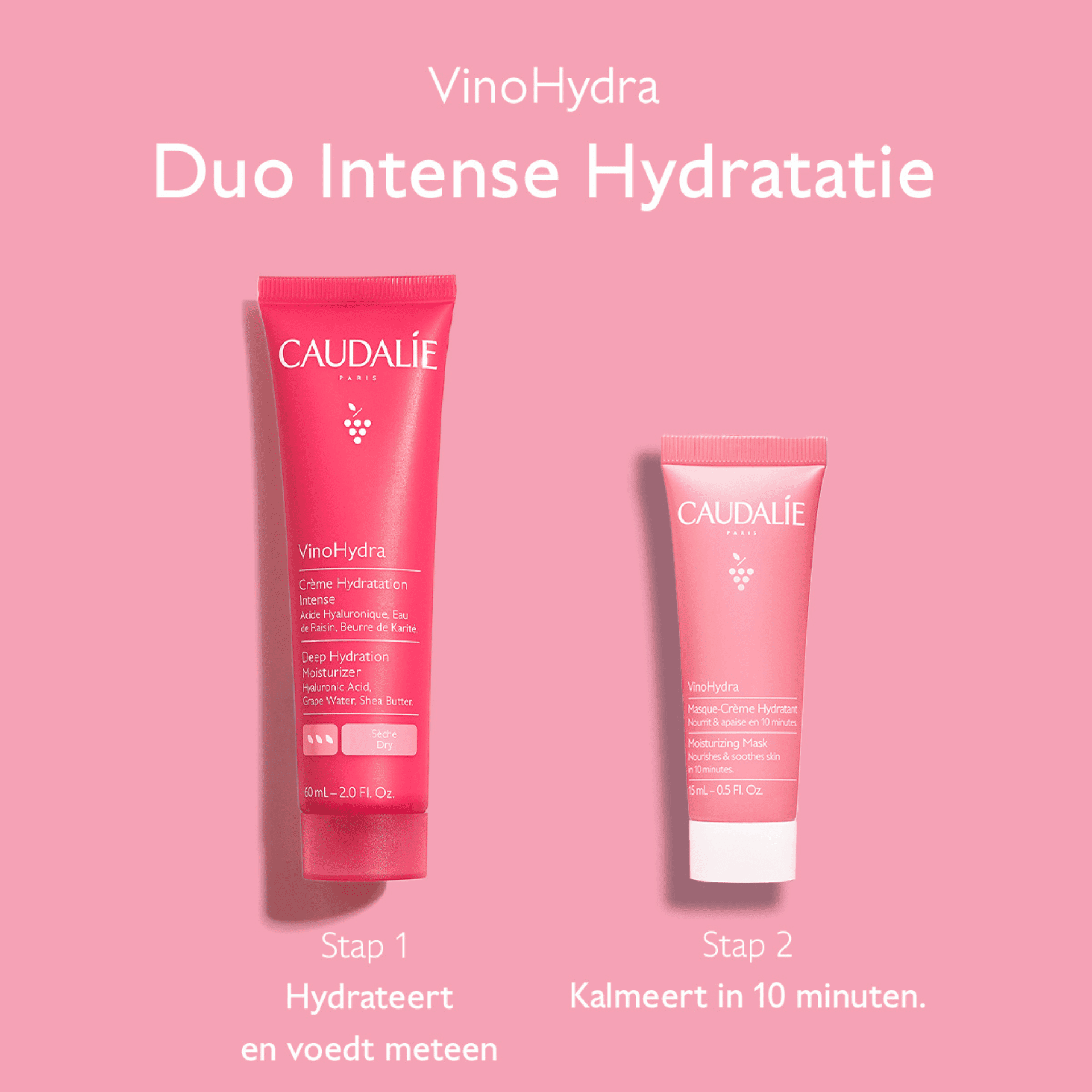 Caudalie VinoHydra Intense Hydratatie Crème Geschenkset