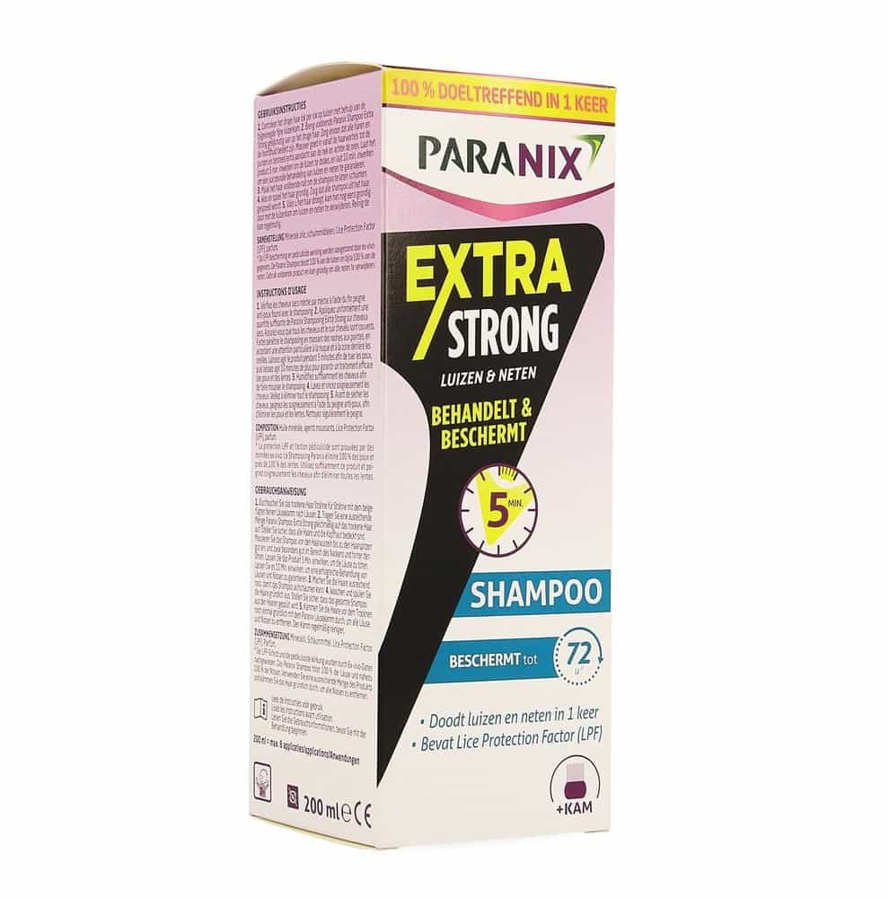 Paranix Shampoo Extra Strong Anti-Luizen Shampoo + Kam