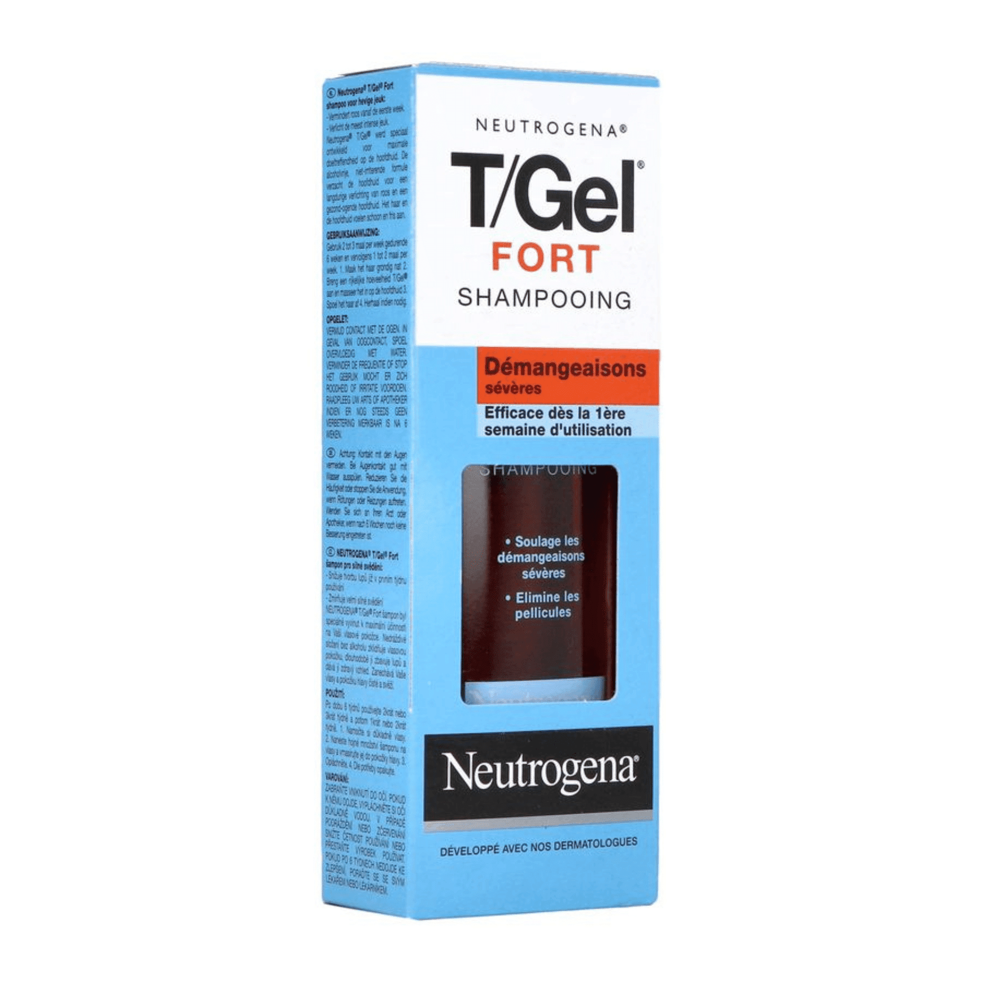 Neutrogena T/Gel Fort Shampoo 