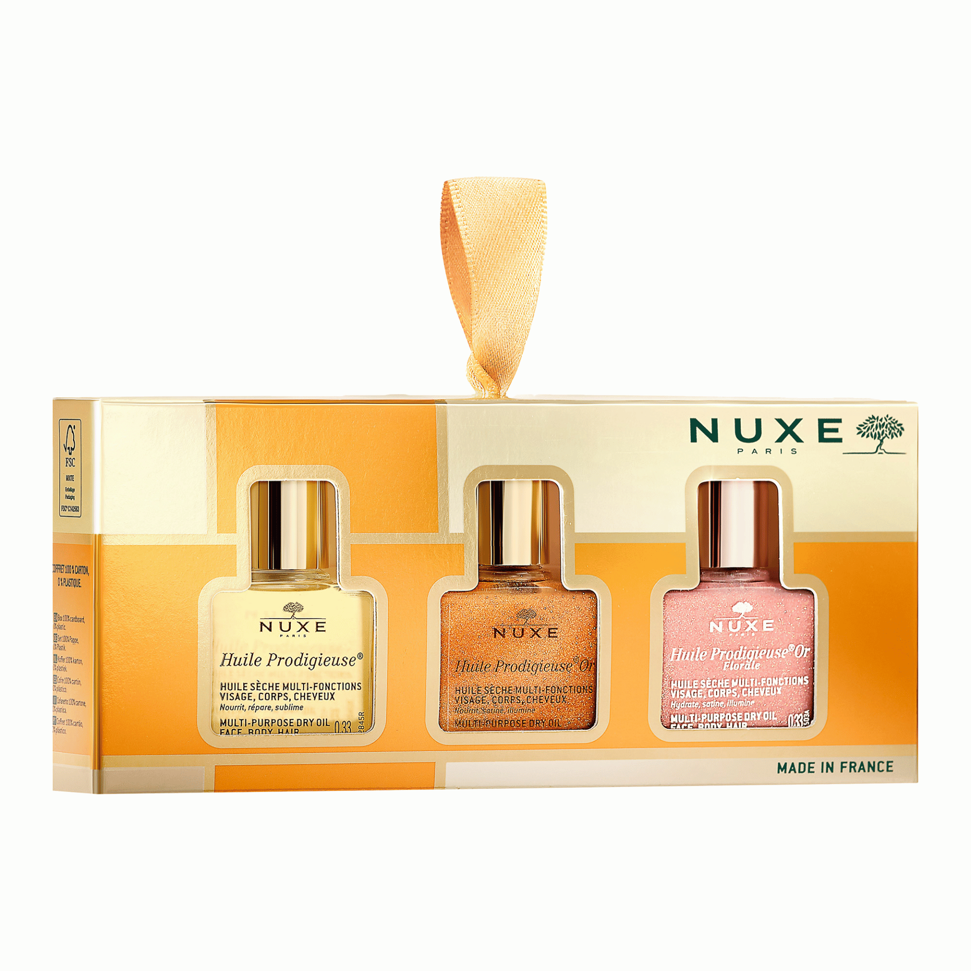 Nuxe Huile Prodigieuse Mini Trio Geschenkset