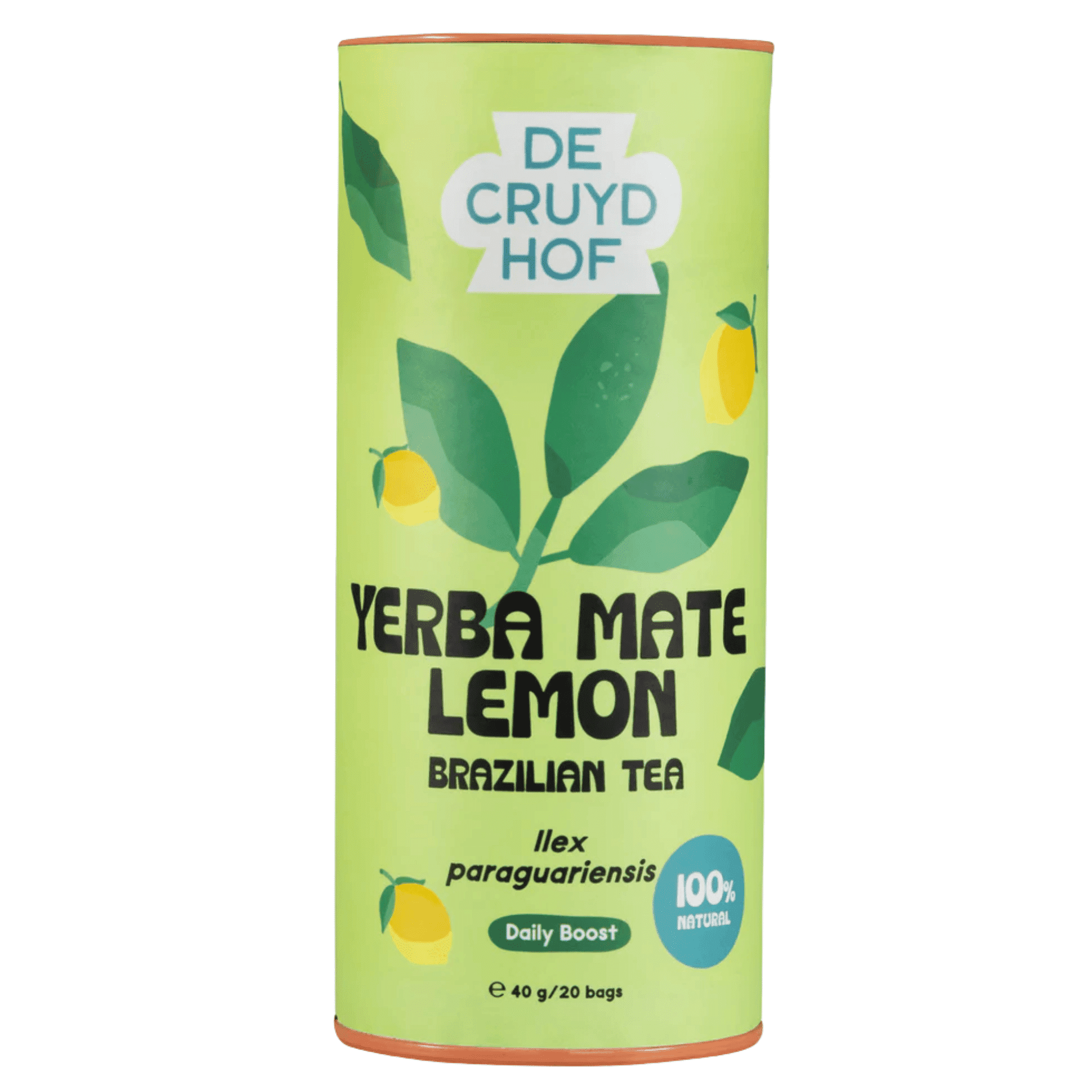 De Cruydhof Yerba Mate Lemon Brazilian Tea