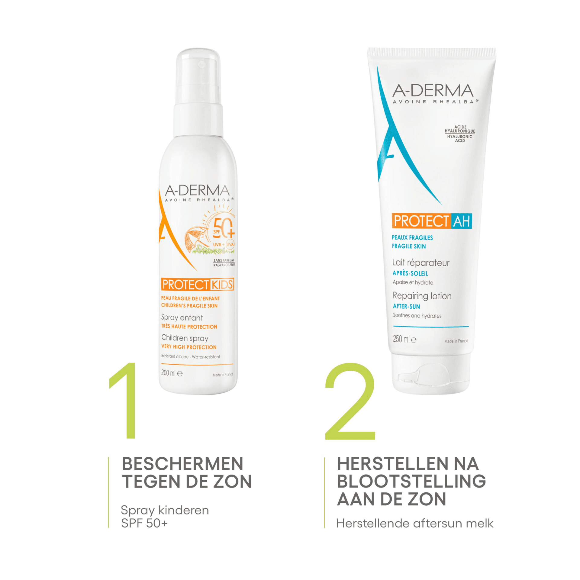 A-Derma Protect Kids Zonnespray SPF 50+ A-Derma Protect Kids Zonnespray SPF 50+