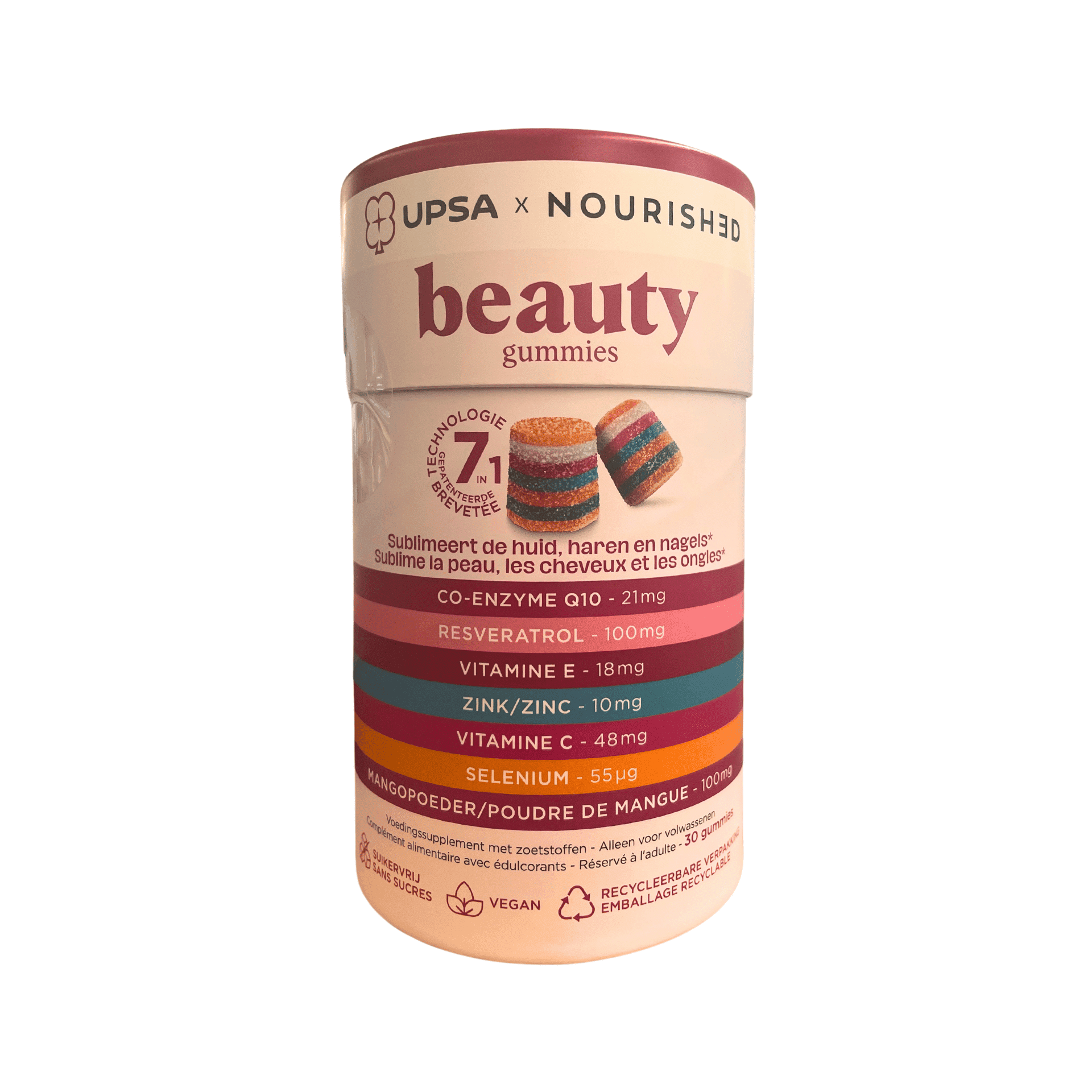 Upsa Nourished Beauty Gommes 30