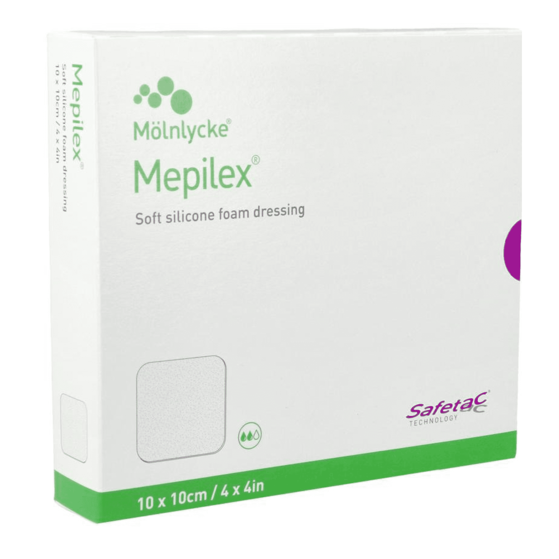 Mölnlycke Mepilex Steriel Absorberend Schuimverband 10 x 10 cm 
