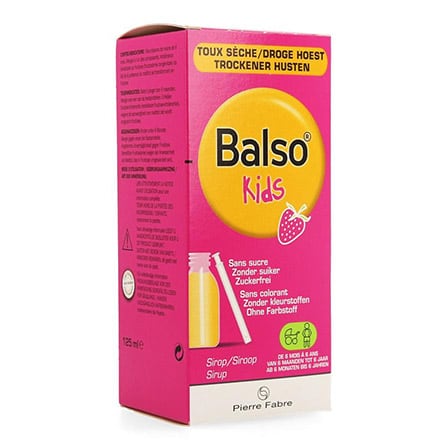 Balso Kids Hoestsiroop Balso Kids Hoestsiroop