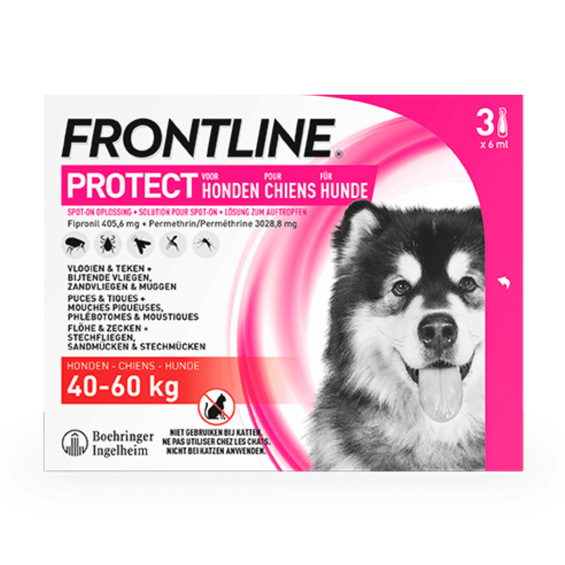Frontline Protect Hond 40-60 kg Frontline Protect Hond 40-60 kg