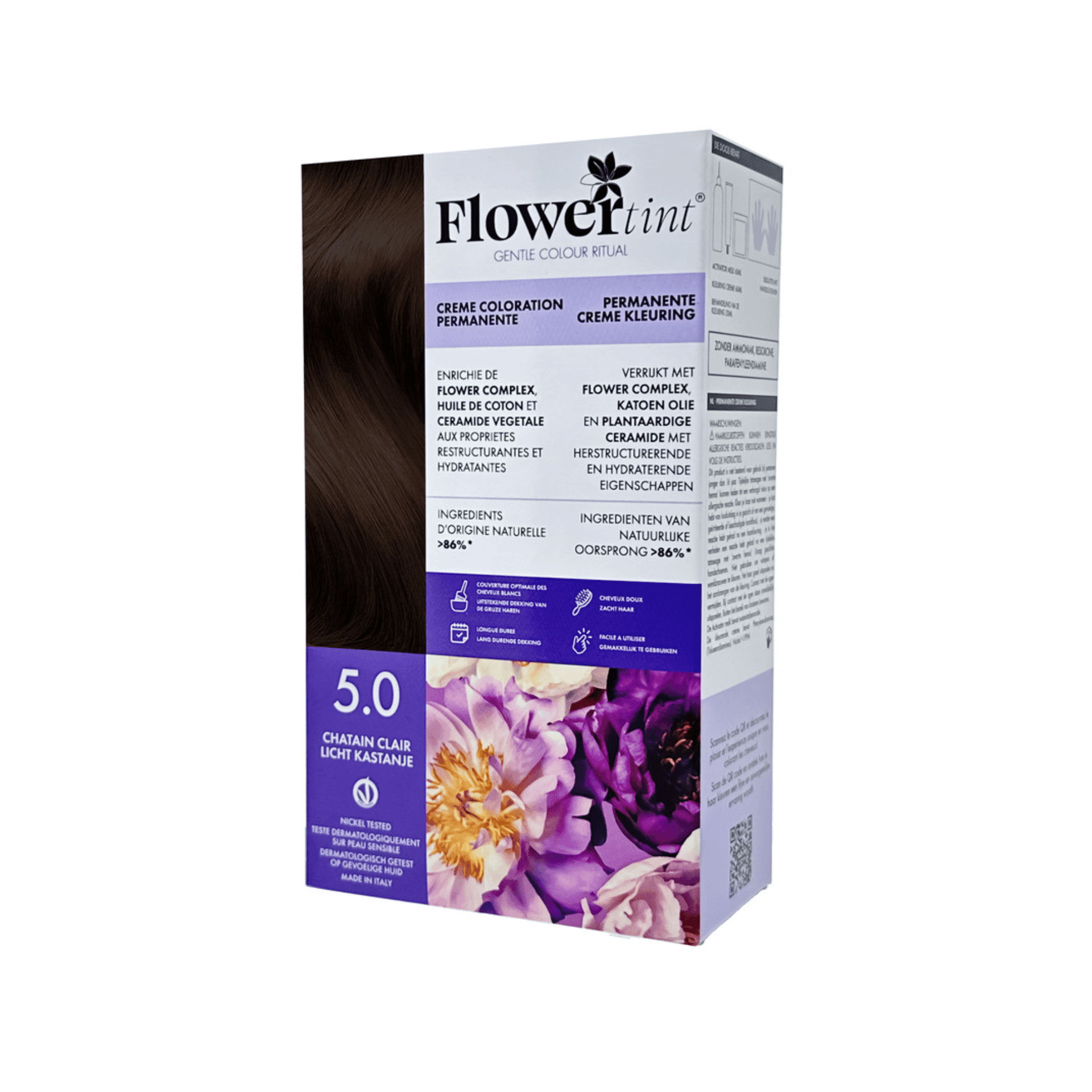 Flowertint Chatain Clair 5.0 140ml Flowertint Chatain Clair 5.0 140ml