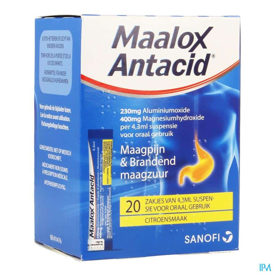 Maalox Antacid Citroen
