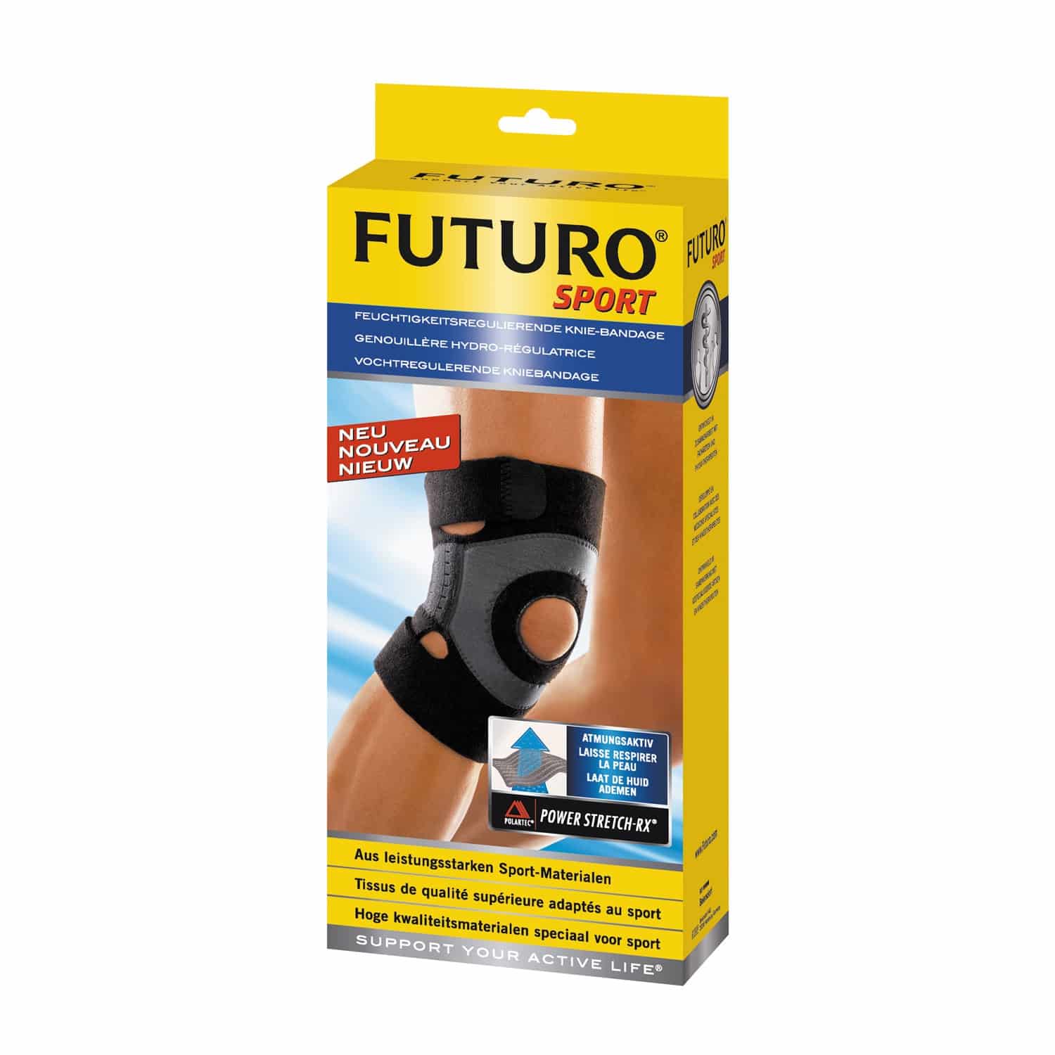 Futuro Sport Vochtregulerende Kniebandage M Futuro Sport Vochtregulerende Kniebandage M