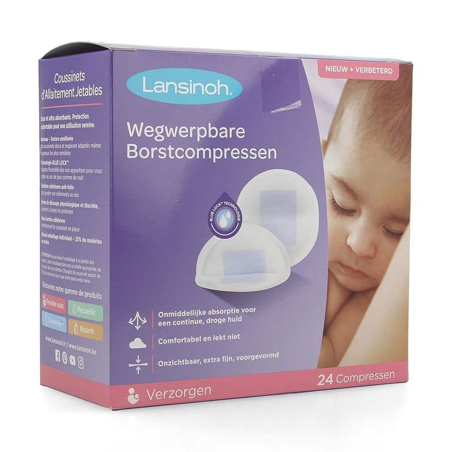 Lansinoh Wegwerpbare Borstkompressen Lansinoh Wegwerpbare Borstkompressen