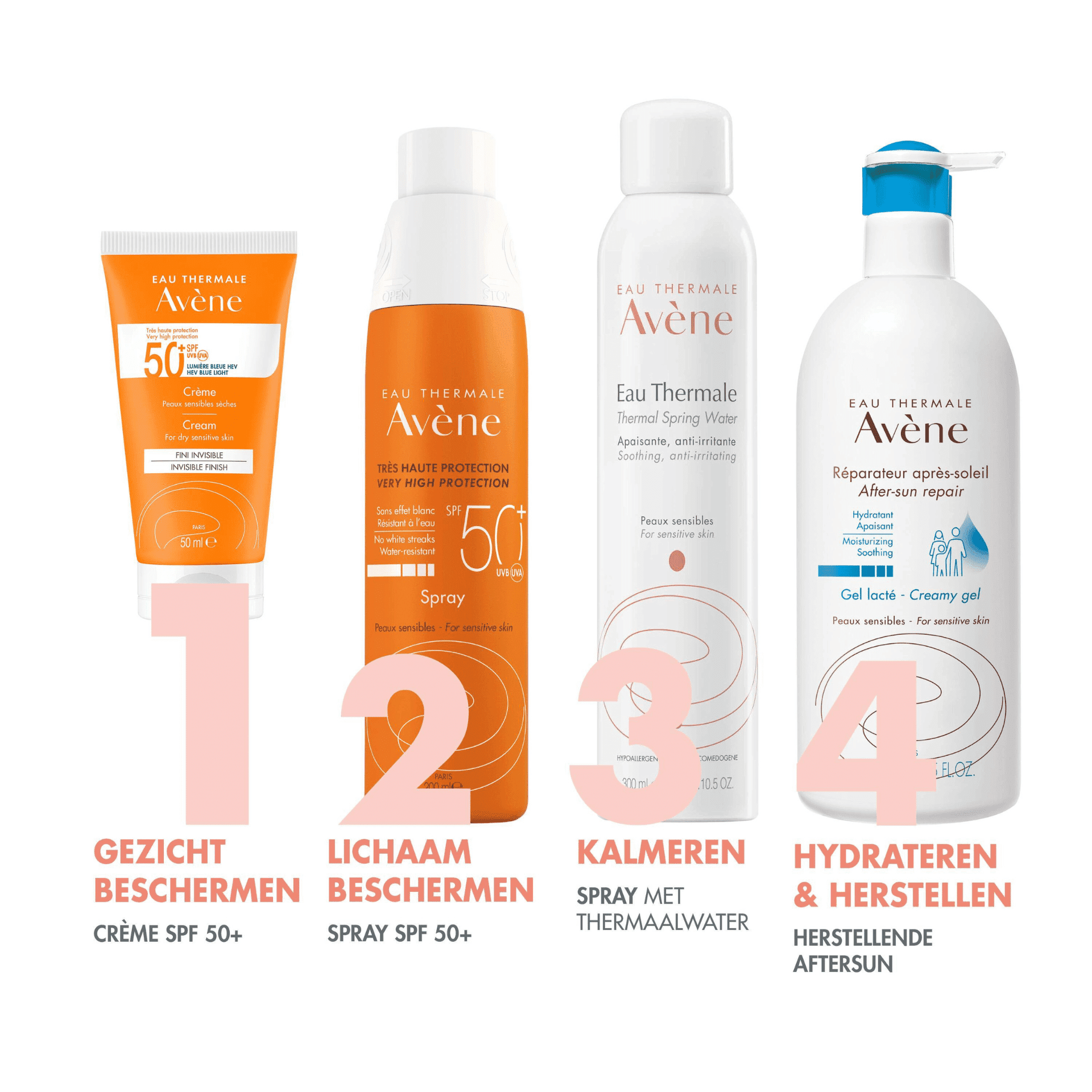 Avène Zonnecrème Onzichtbare Finish SPF 50+ Avène Zonnecrème Onzichtbare Finish SPF 50+