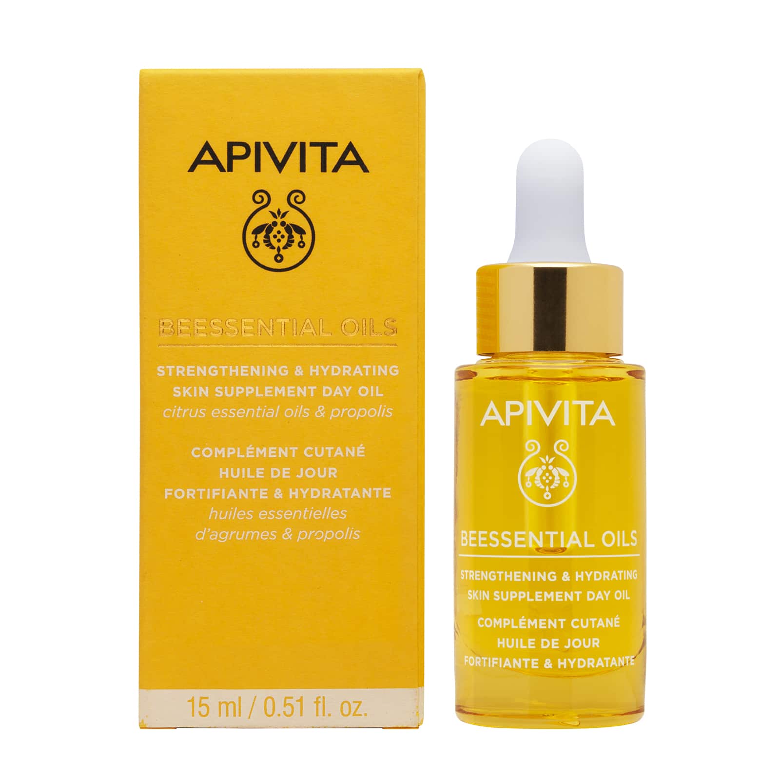 Apivita Beessential Strengthening & Hydrating Day Oil