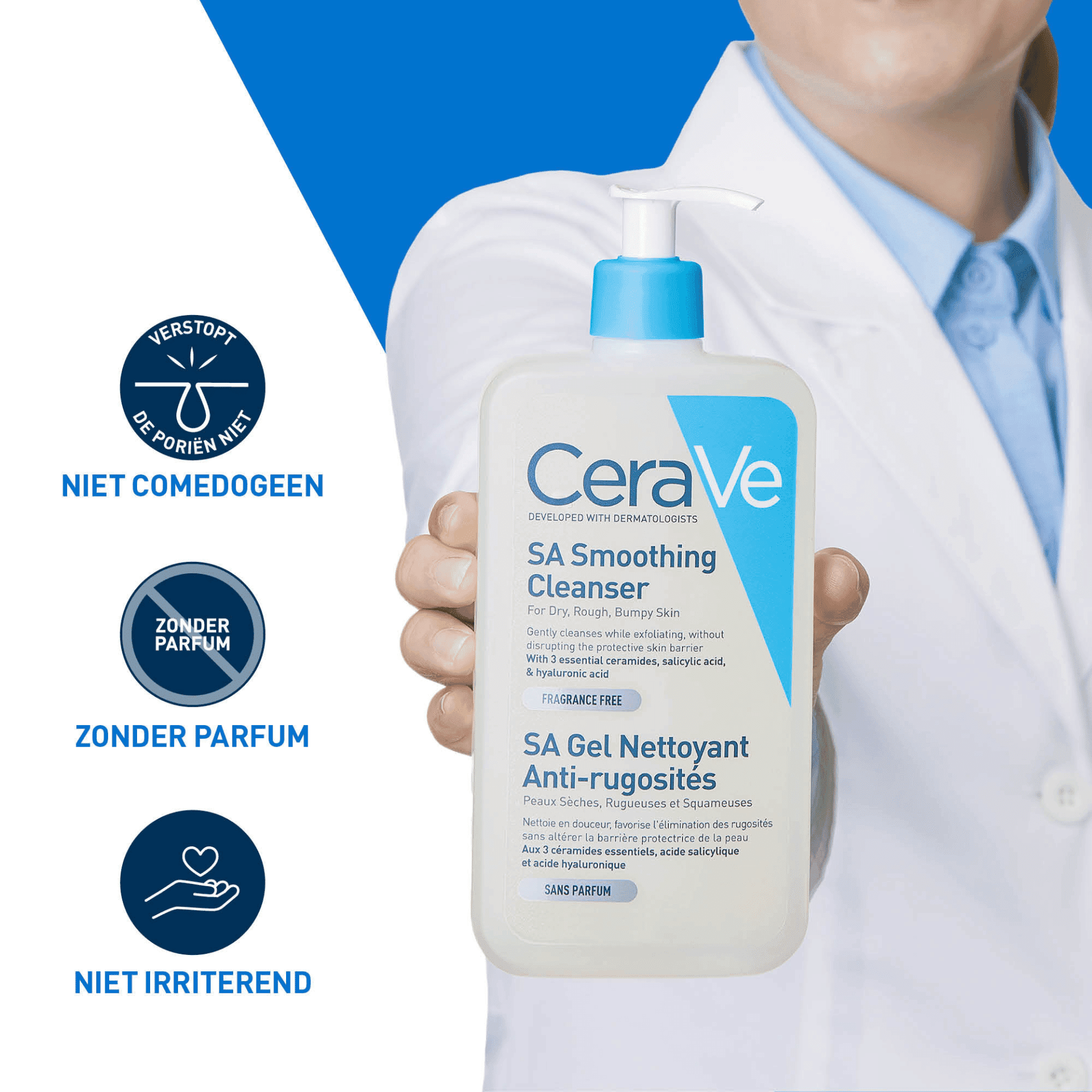 Cerave SA Reiniging Anti-Ruwe Huid