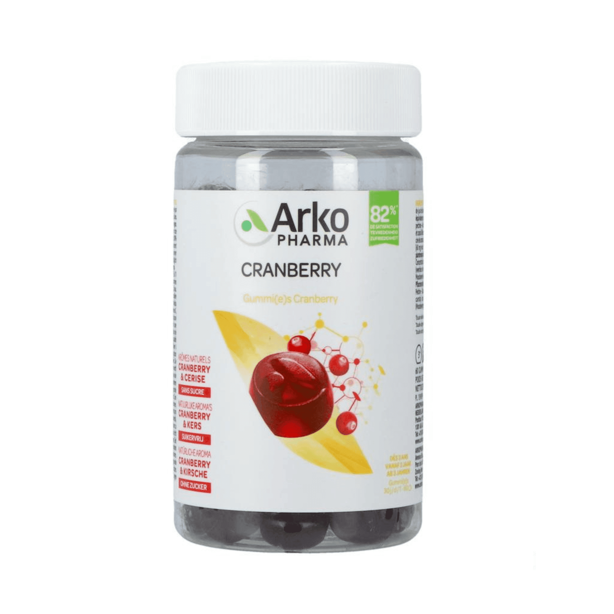 Arko Gummies Cranberry Gommes 60