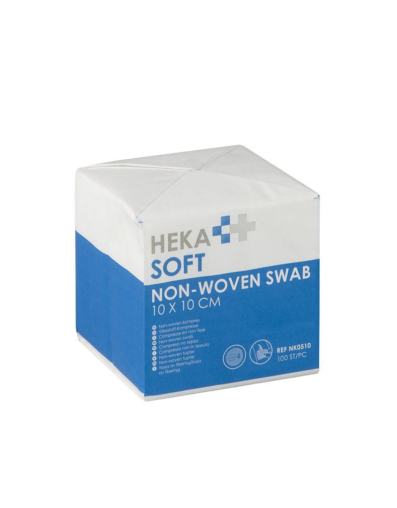 Hekasoft Kompres Non-woven Bulk 10x10cm Hekasoft Kompres Non-woven Bulk 10x10cm