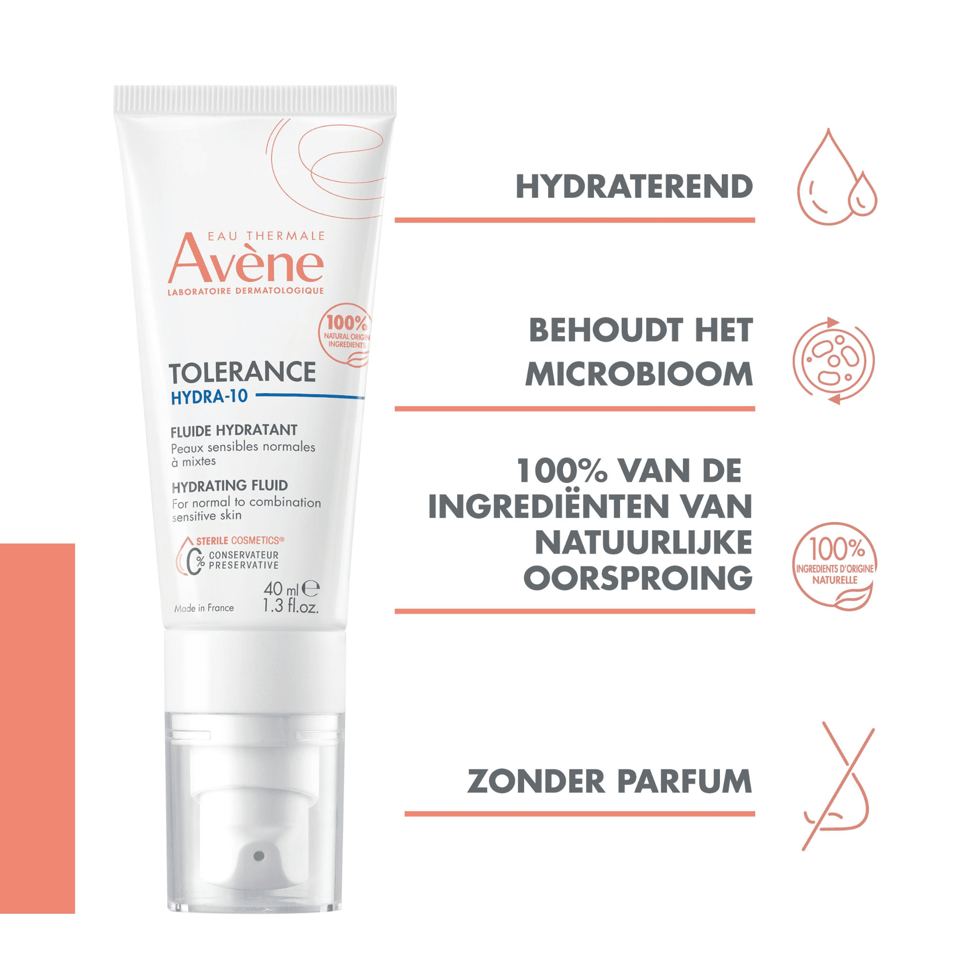 Avène Tolérance Hydra-10 Fluide Hydratant Avène Tolérance Hydra-10 Fluide Hydratant