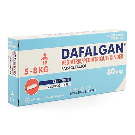Dafalgan Pediatrie 80 mg