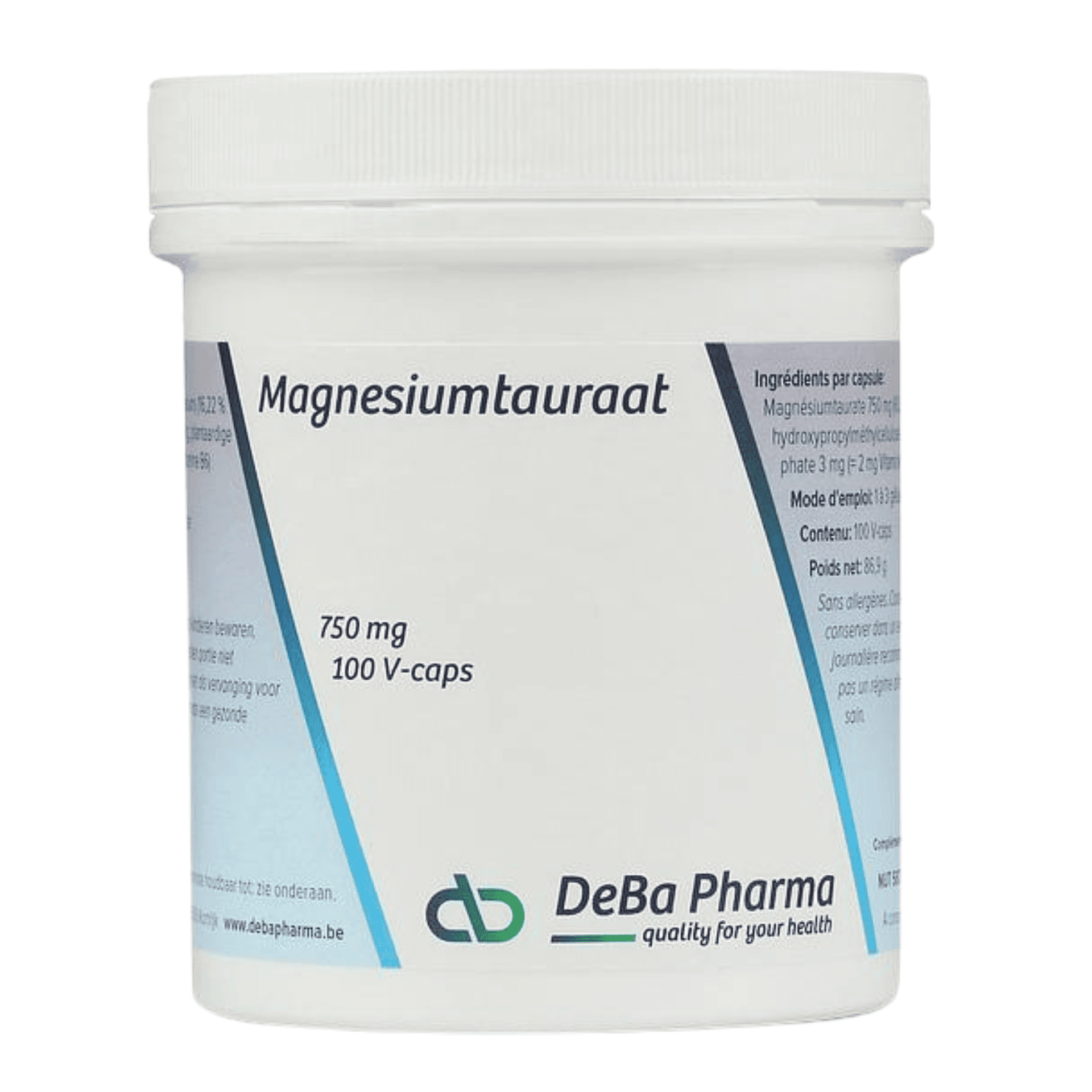 Deba Magnesiumtauraat 750 mg Deba Magnesiumtauraat 750 mg
