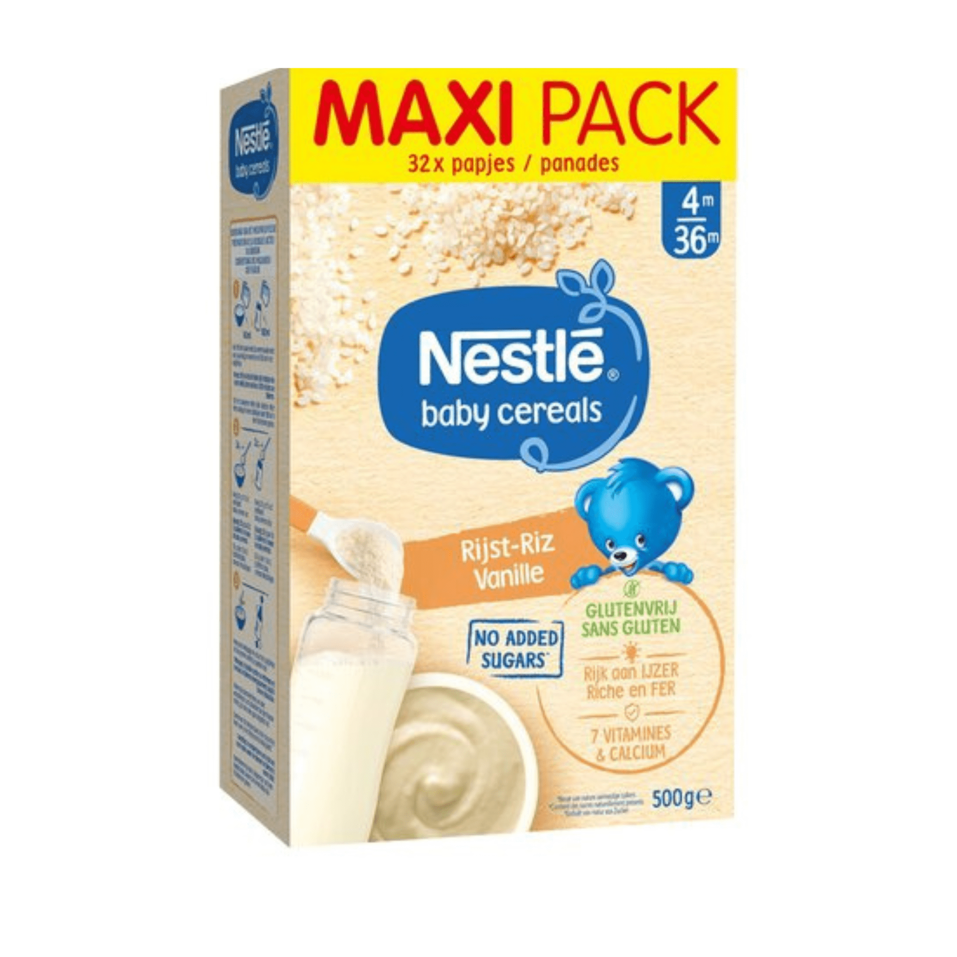 Nestle Baby Cereals Riz-Vanille sans Gluten