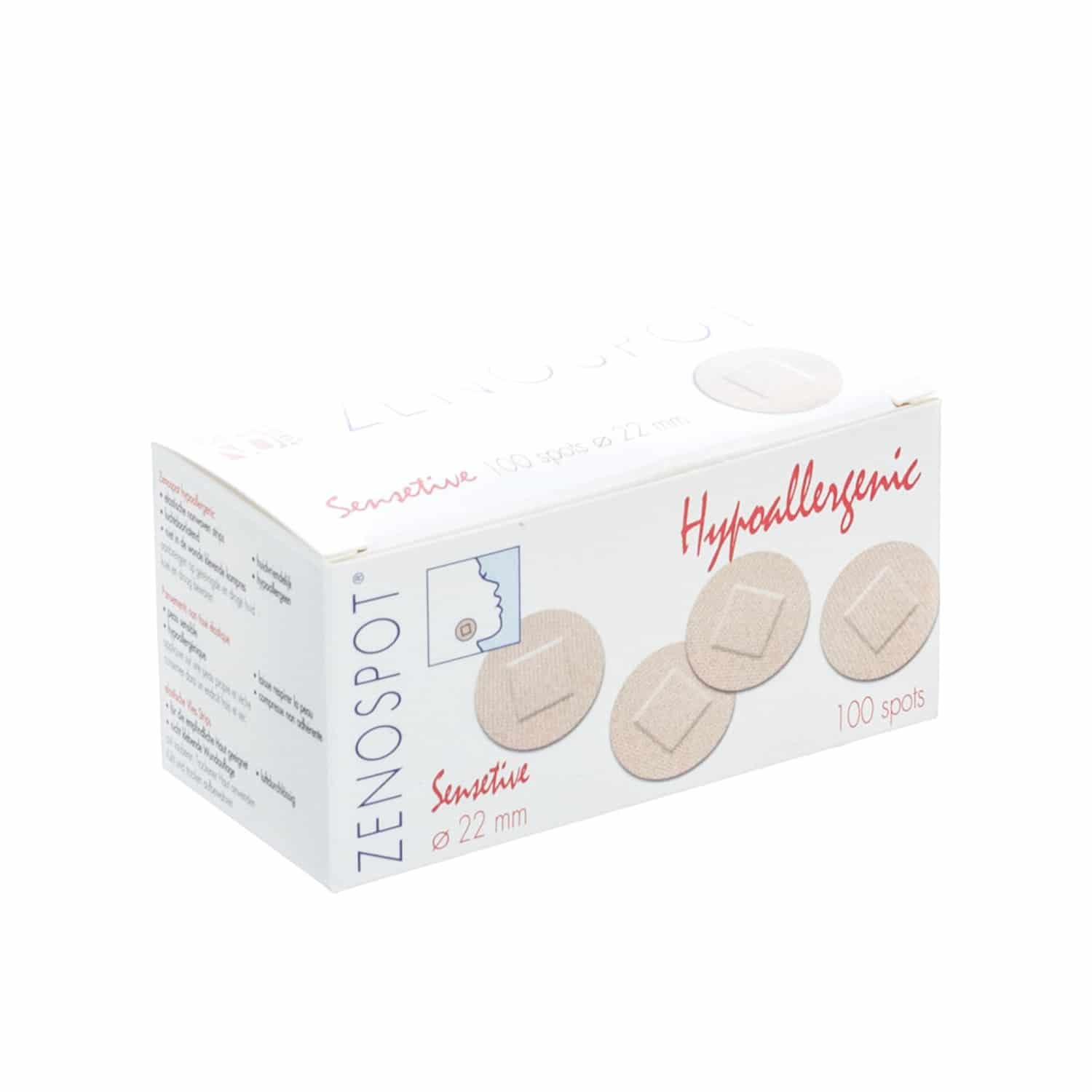 Zenospot Sensitive Pleister Rond 22 mm Zenospot Sensitive Pleister Rond 22 mm