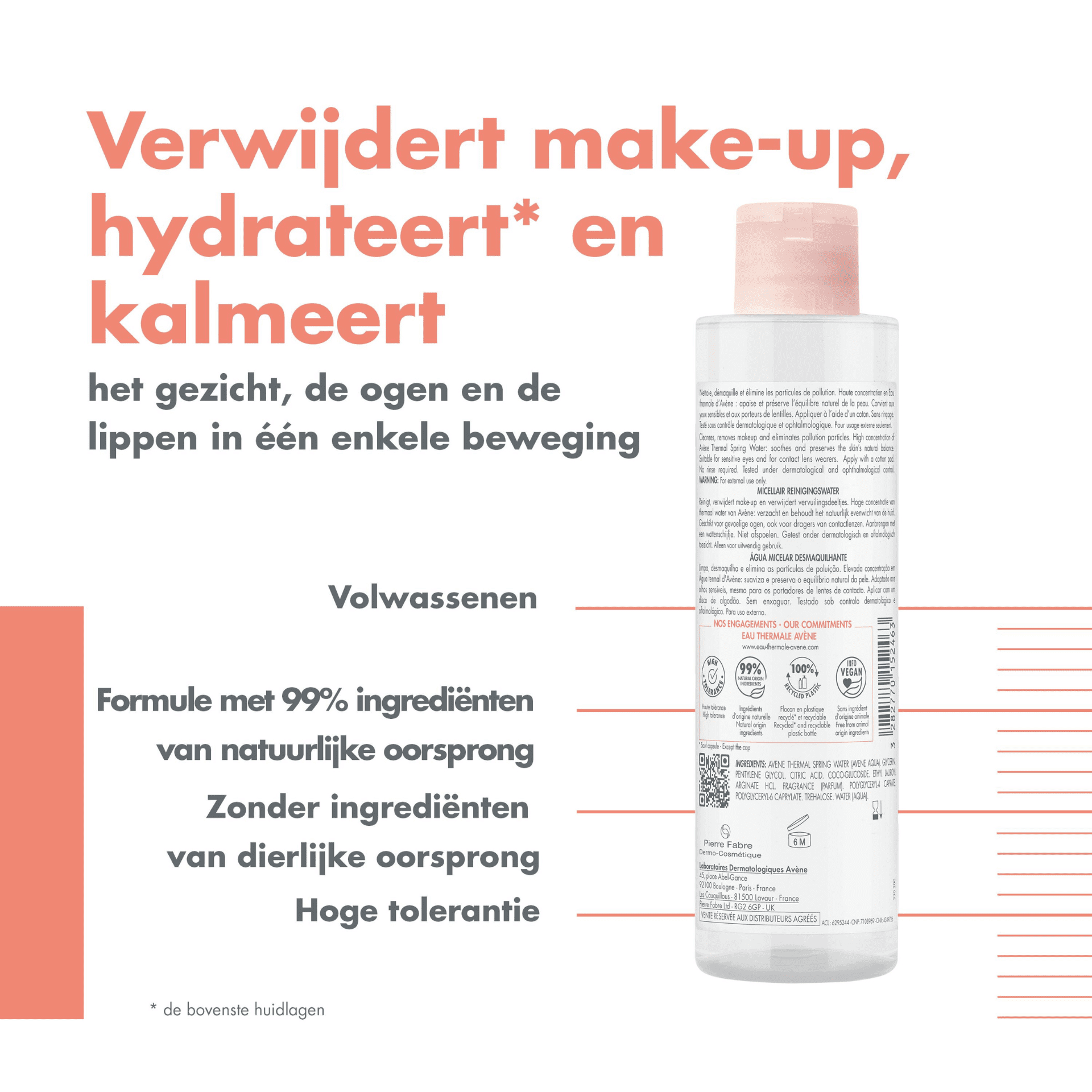 Avène Micellair Reinigingswater Avène Micellair Reinigingswater