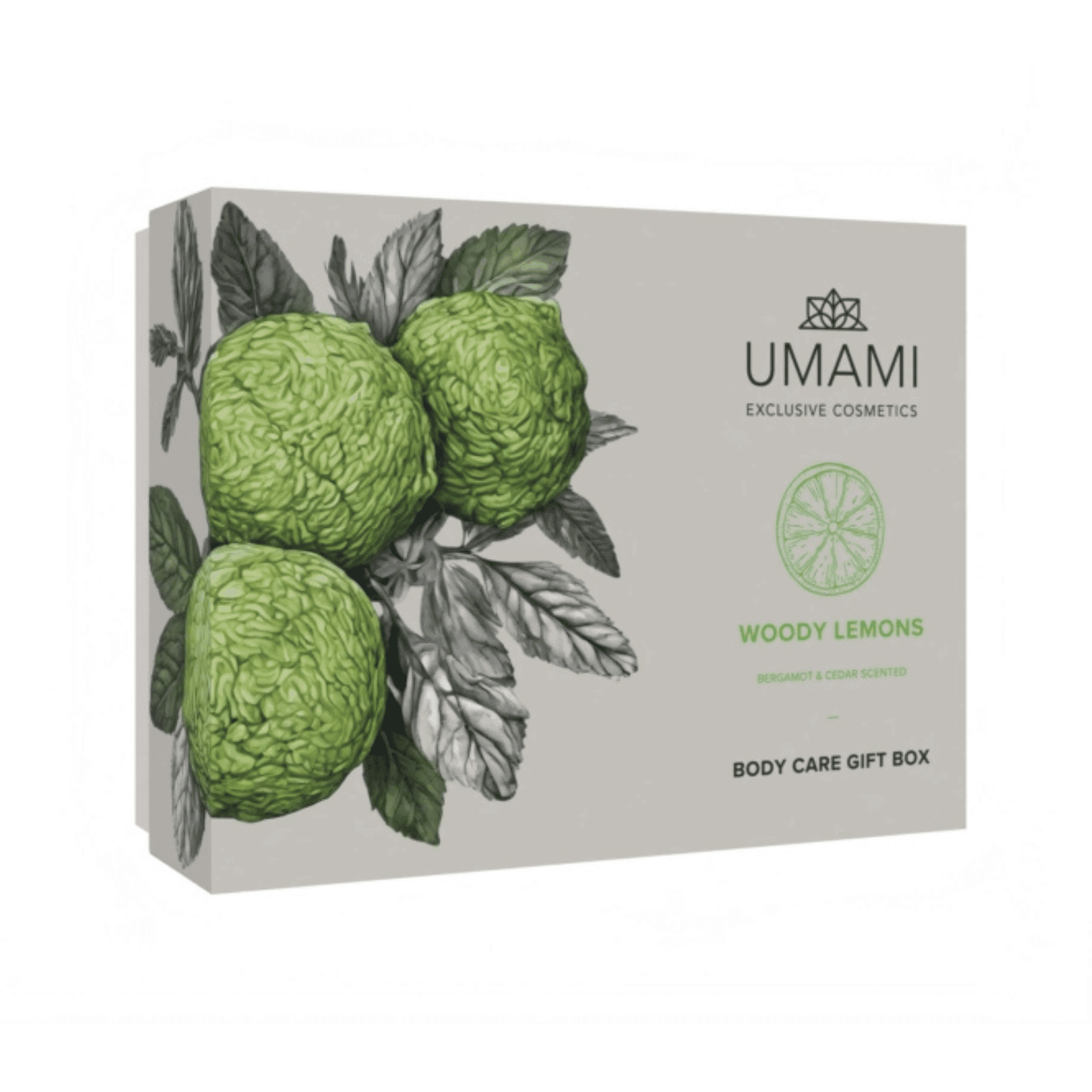 Umami Petit Coffret Cadeux Woody Lemons 3 Prod.