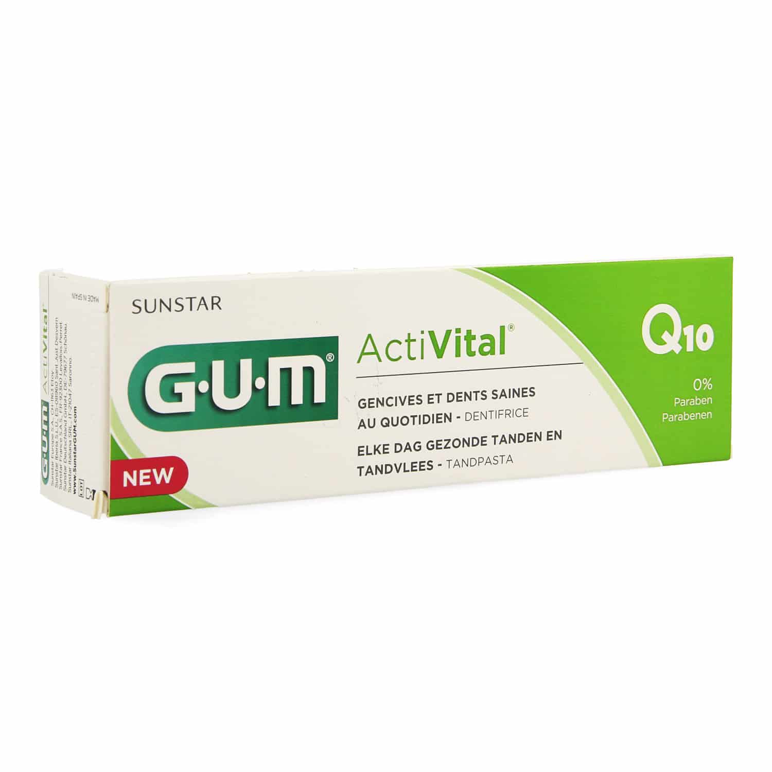Gum ActiVital Q10 Tandpasta Gum ActiVital Q10 Tandpasta