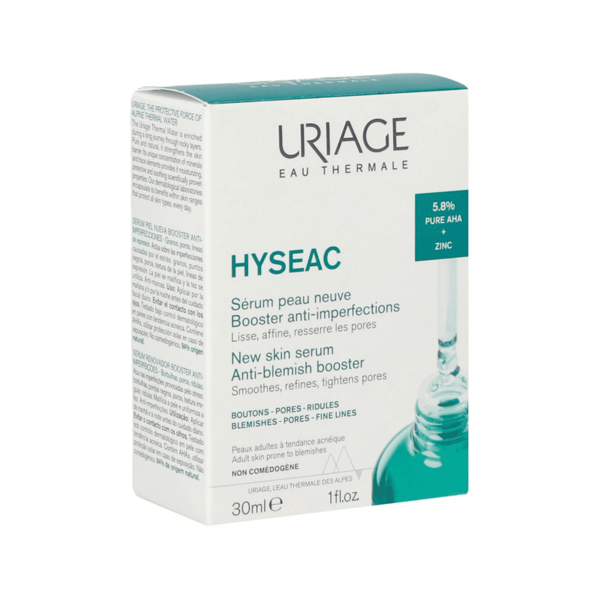 Uriage Hyséac Serum Peau Neuve Boost Anti-imperfection 