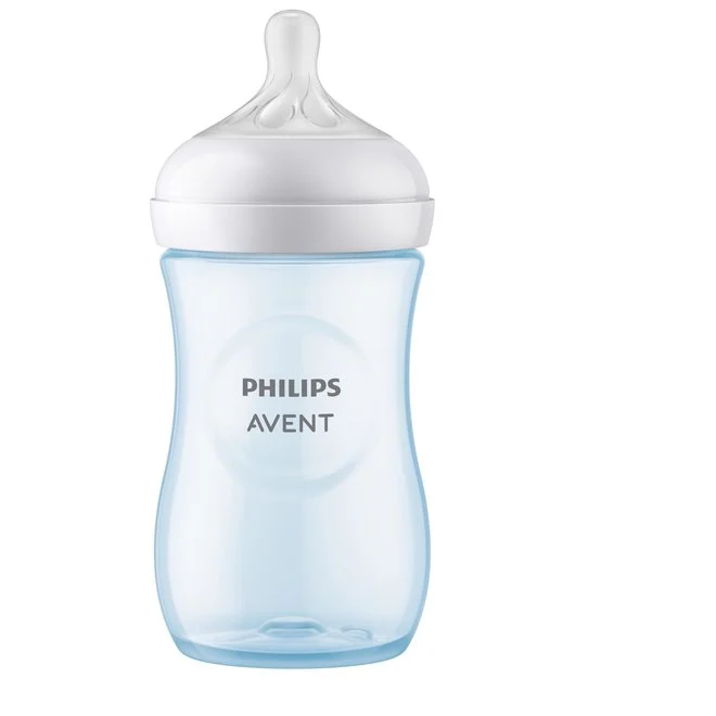 Avent Natural 3.0 Zuigfles Blauw 260ml Avent Natural 3.0 Zuigfles Blauw 260ml