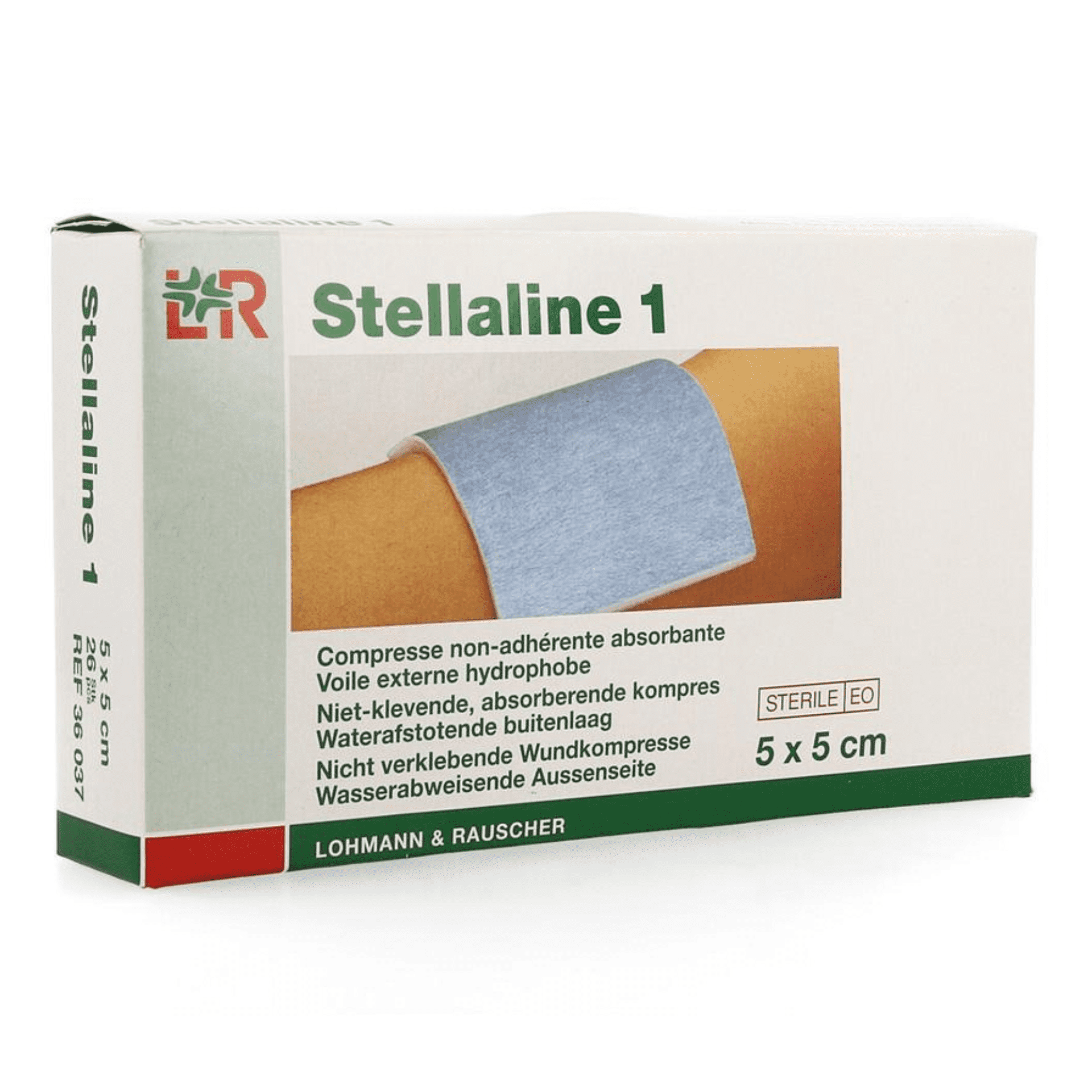 Stellaline 1 Steriel Kompres 5 x 5 cm