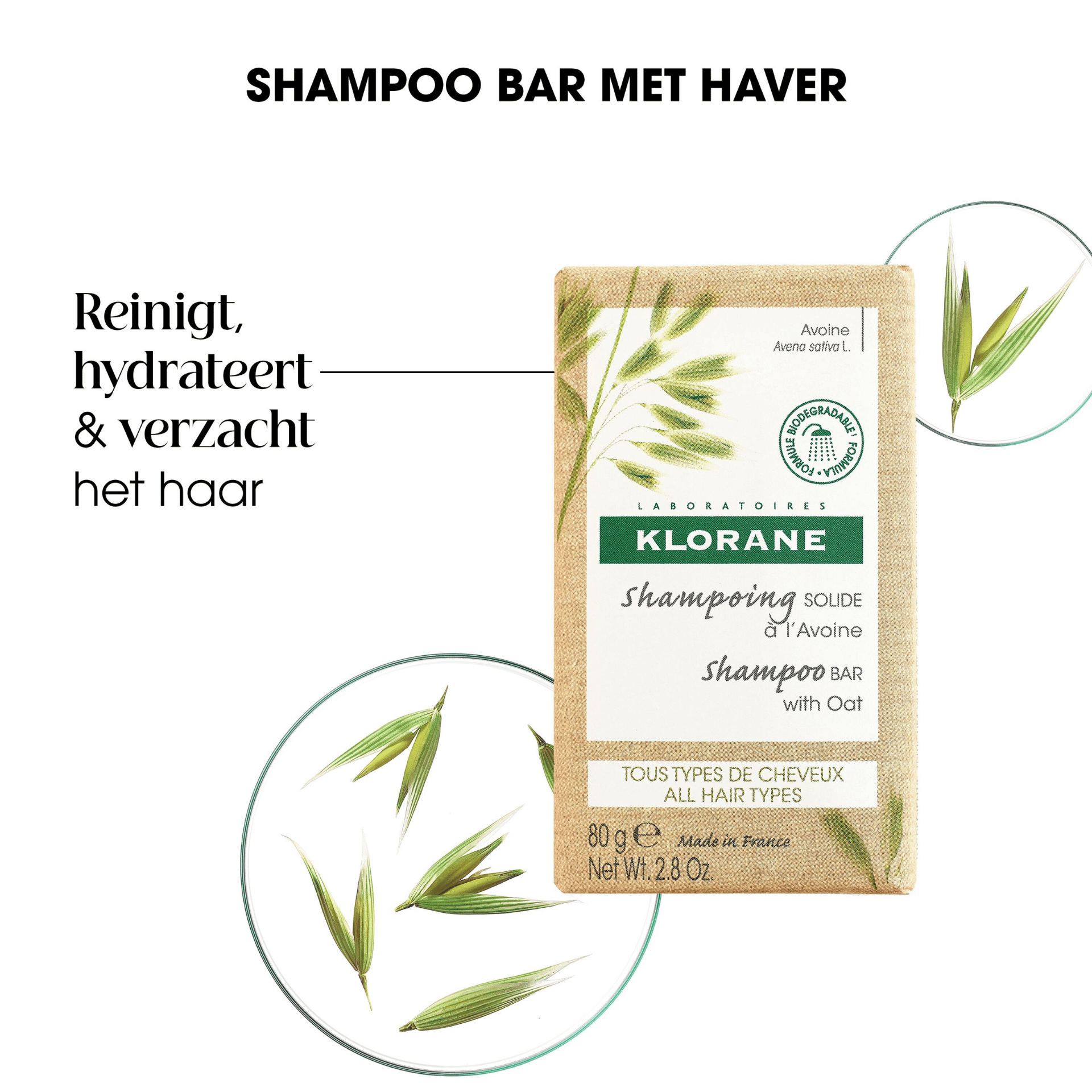 Klorane Haver Shampoobar Klorane Haver Shampoobar