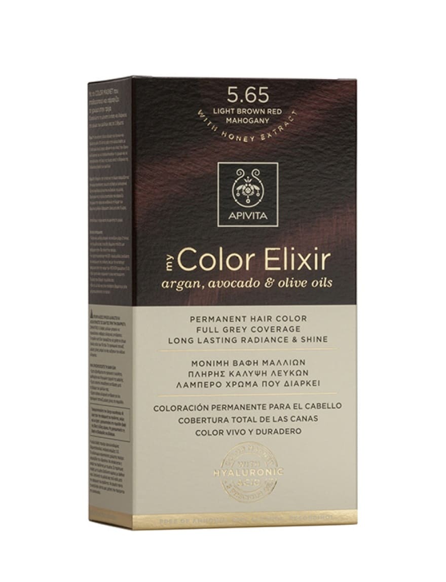 Apivita My Color Elixir 5.65 Light Brown Red Mahogany 2 Apivita My Color Elixir 5.65 Light Brown Red Mahogany 2