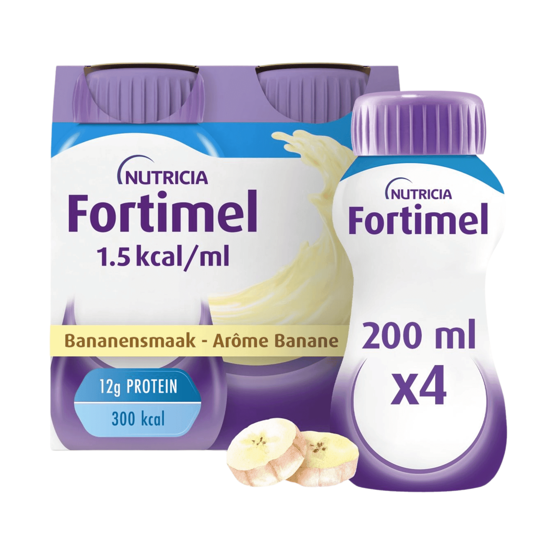 Fortimel 1.5kcal Fraise 4x200ml Fortimel 1.5kcal Fraise 4x200ml