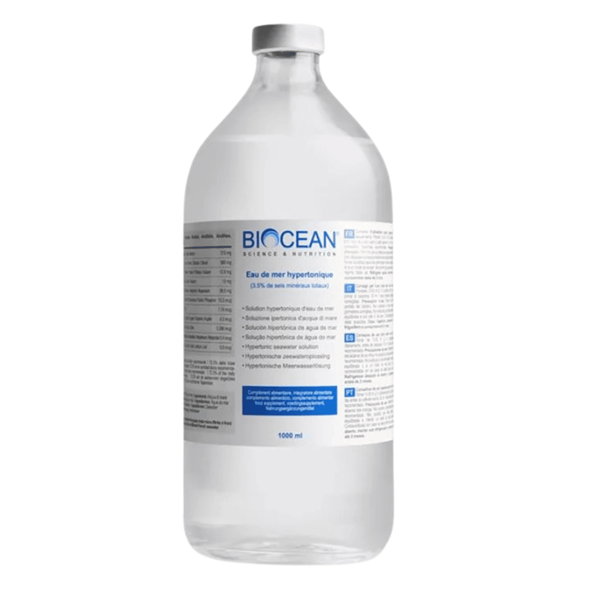 Biocean Hypertonic Quinton Amp 1000ml Biocean Hypertonic Quinton Amp 1000ml