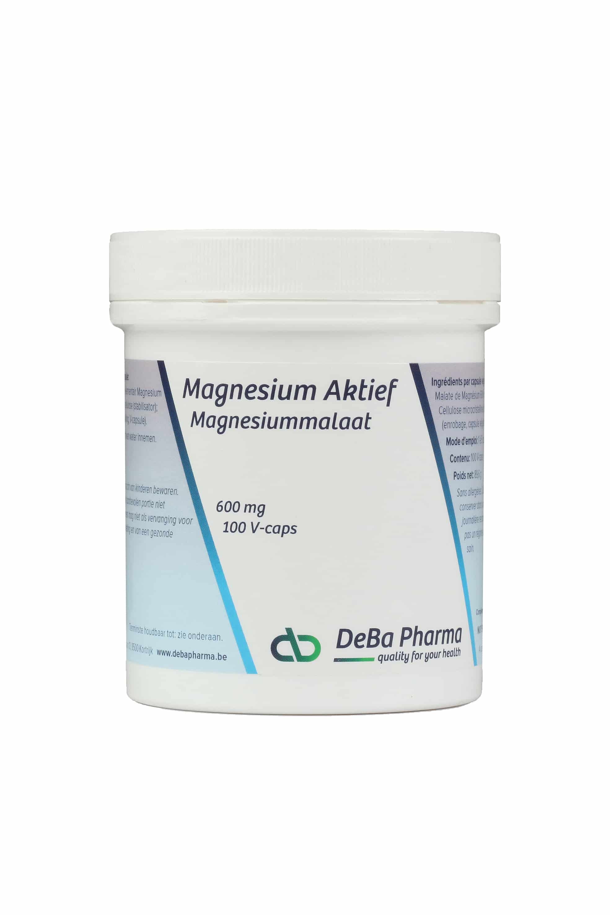 Deba Magnesium Aktief 600 mg Deba Magnesium Aktief 600 mg