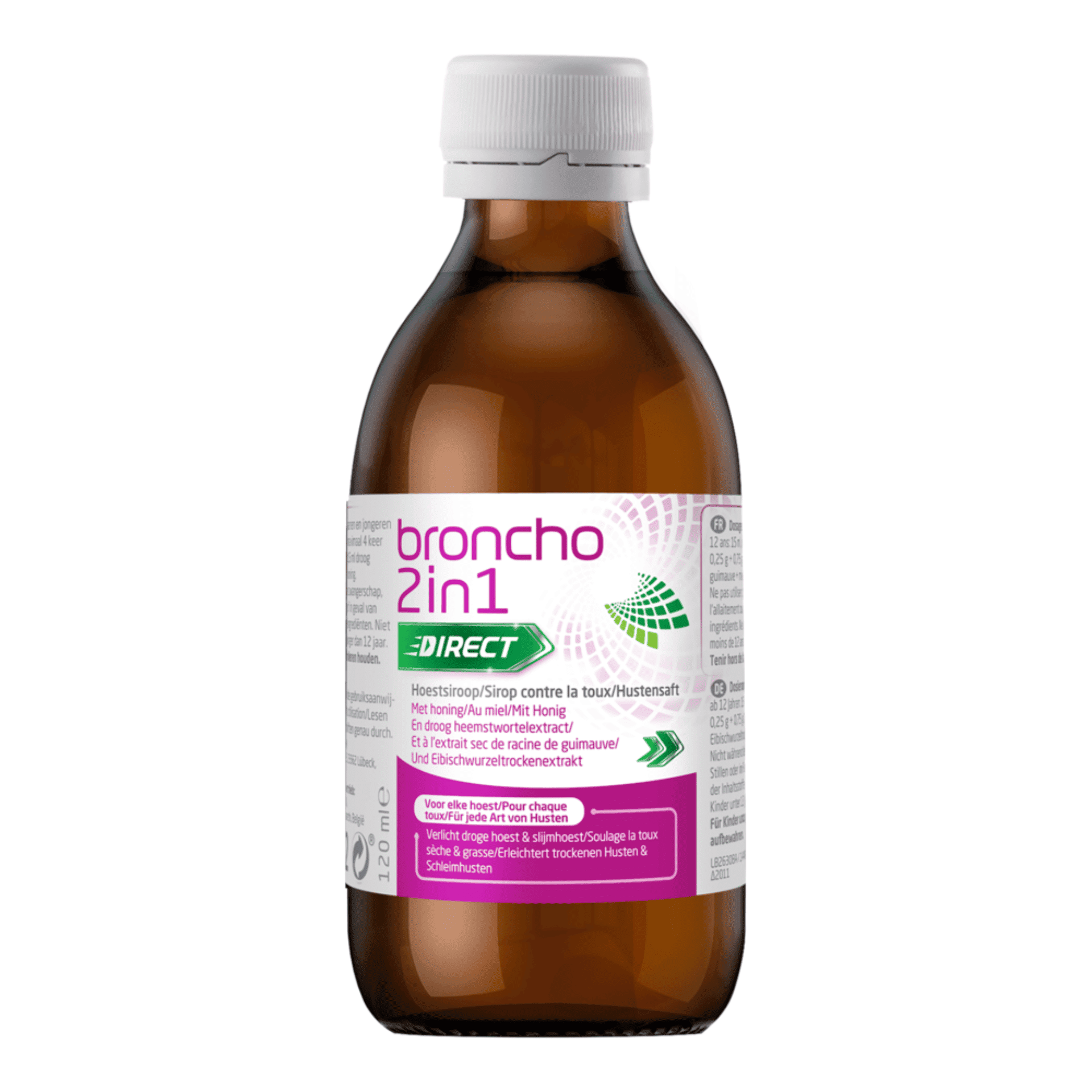 Broncho 2-in-1 Hoestsiroop Volwassenen Broncho 2-in-1 Hoestsiroop Volwassenen