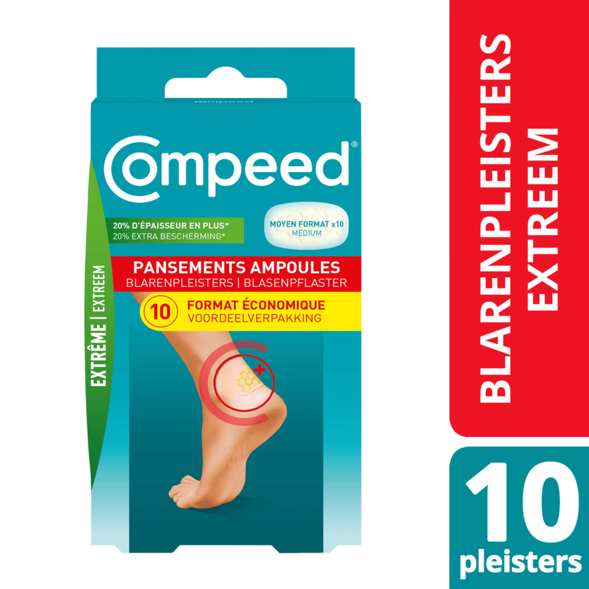 Compeed Pansement Ampoules Extreme Format Econ.10