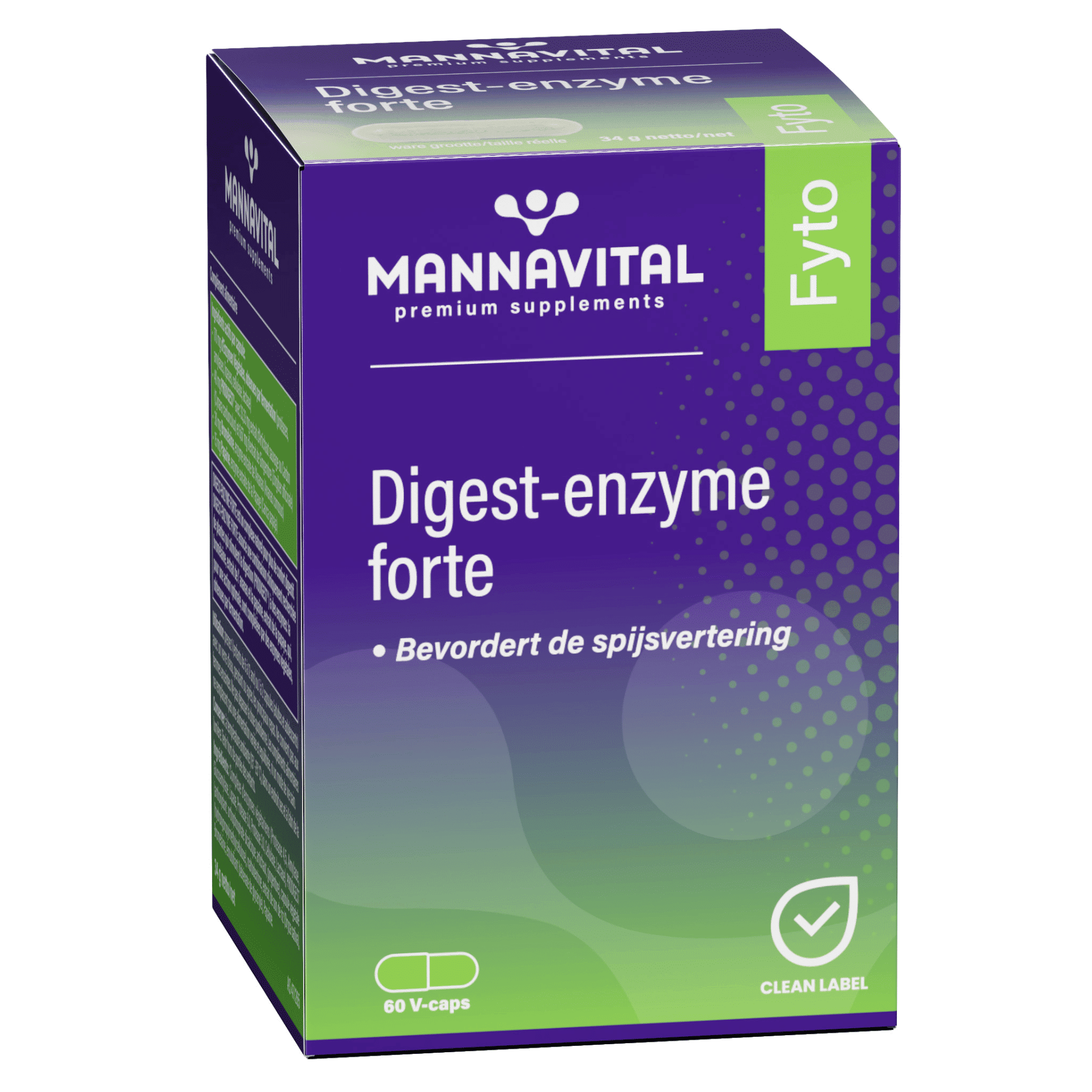 Mannavital Fyto Digest-Enzyme Forte