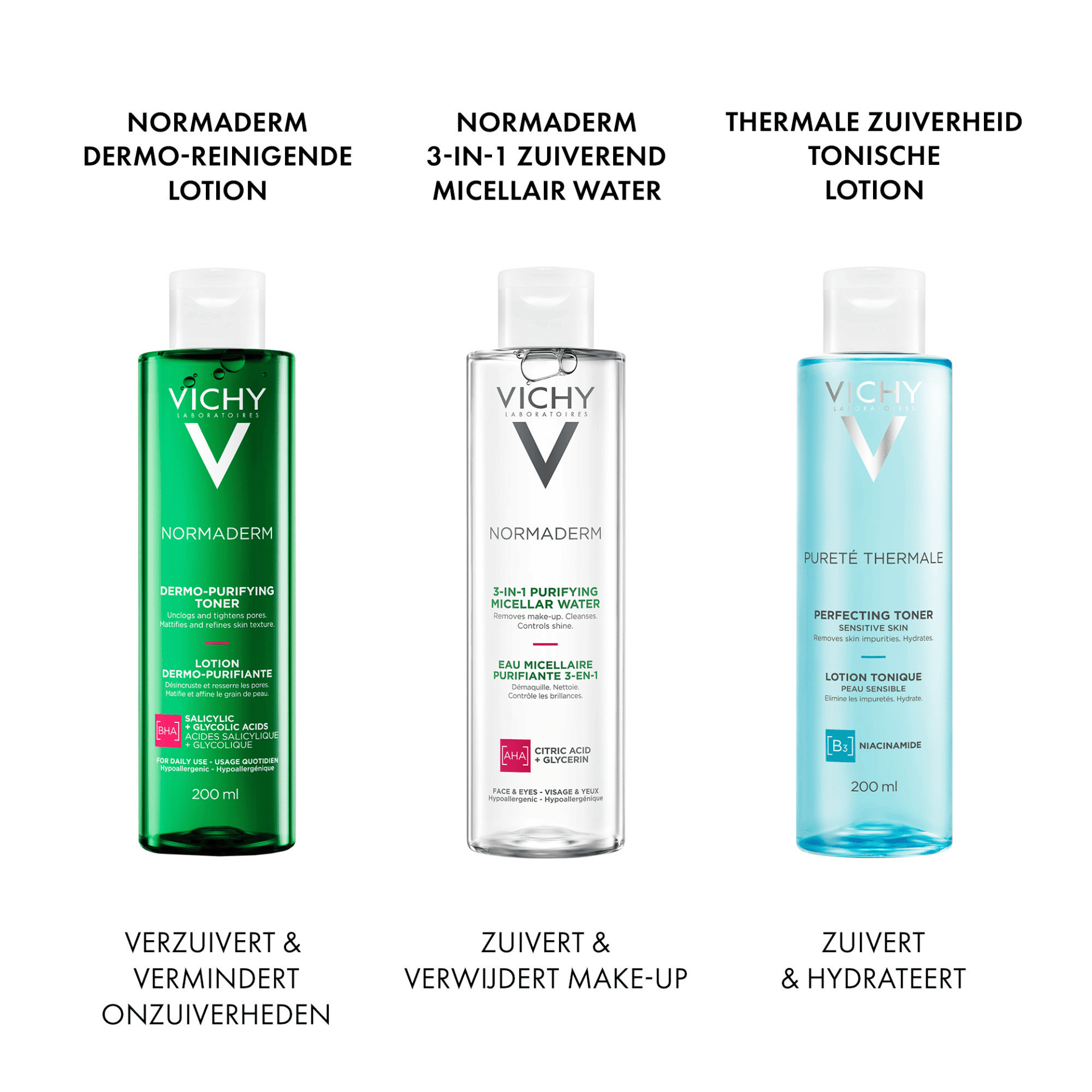 Vichy Normaderm Zuiverende Toner Vichy Normaderm Zuiverende Toner