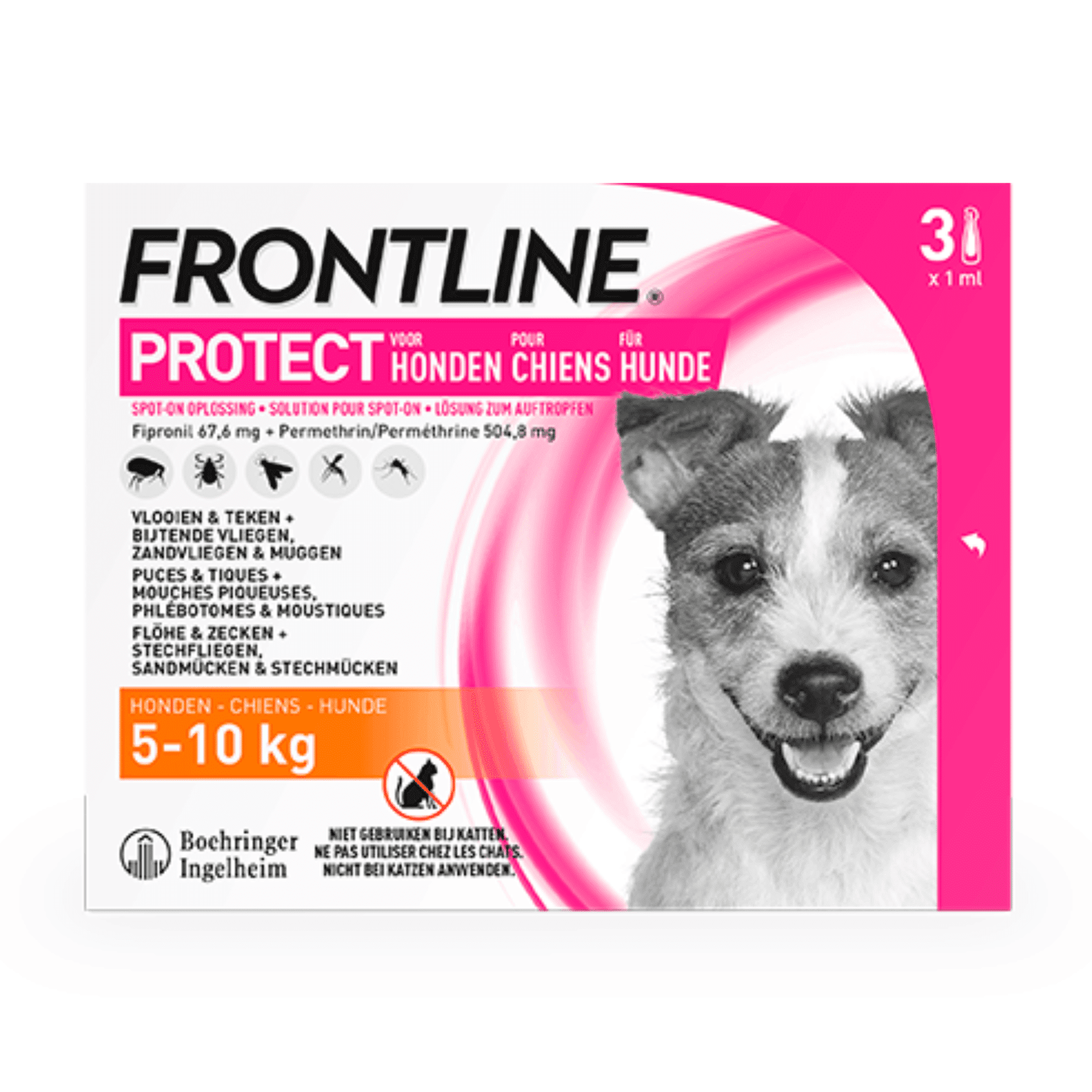 Frontline Protect Chien 5-10 kg Frontline Protect Chien 5-10 kg