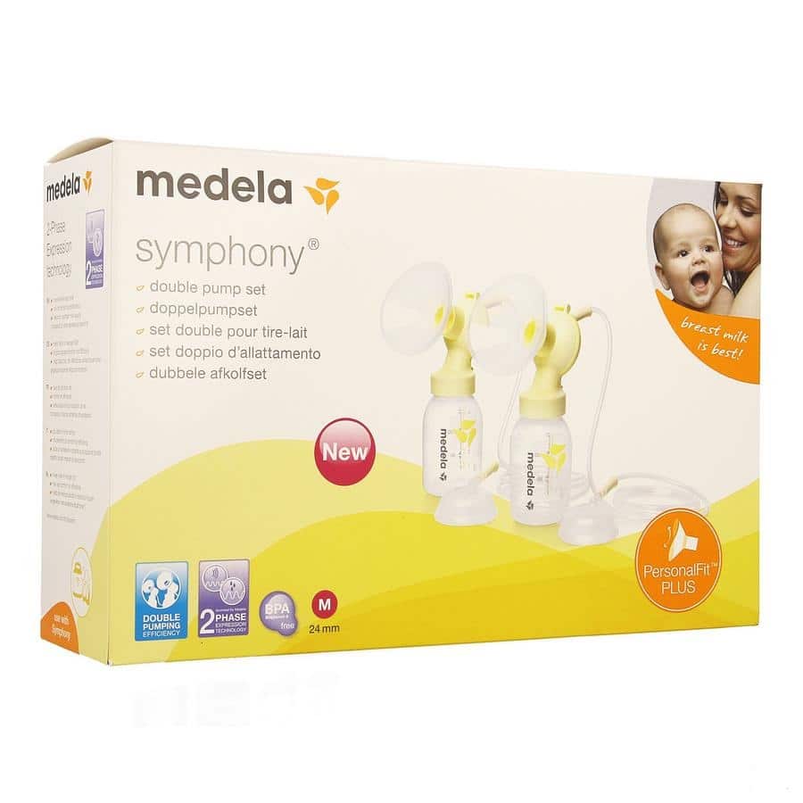 Medela Personalfit Plus Dubbele Afkolfset M 24 mm Medela Personalfit Plus Dubbele Afkolfset M 24 mm