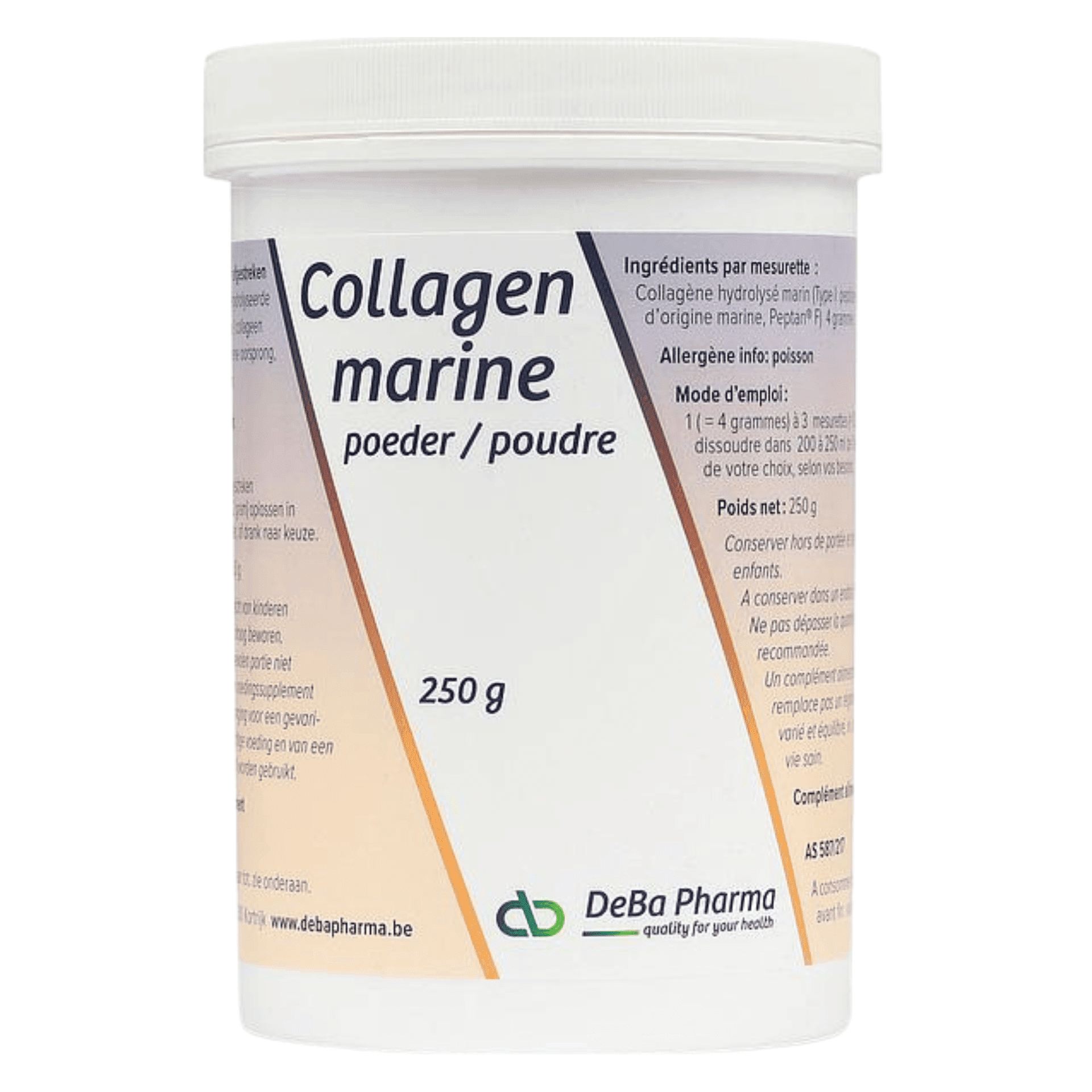 Collagen Marine Pdr 250g Deba Collagen Marine Pdr 250g Deba