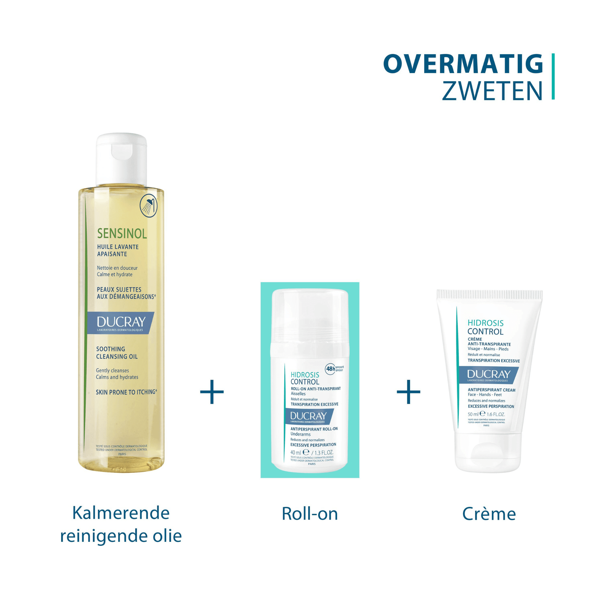 Ducray Hidrosis Control Antitranspirante Roller