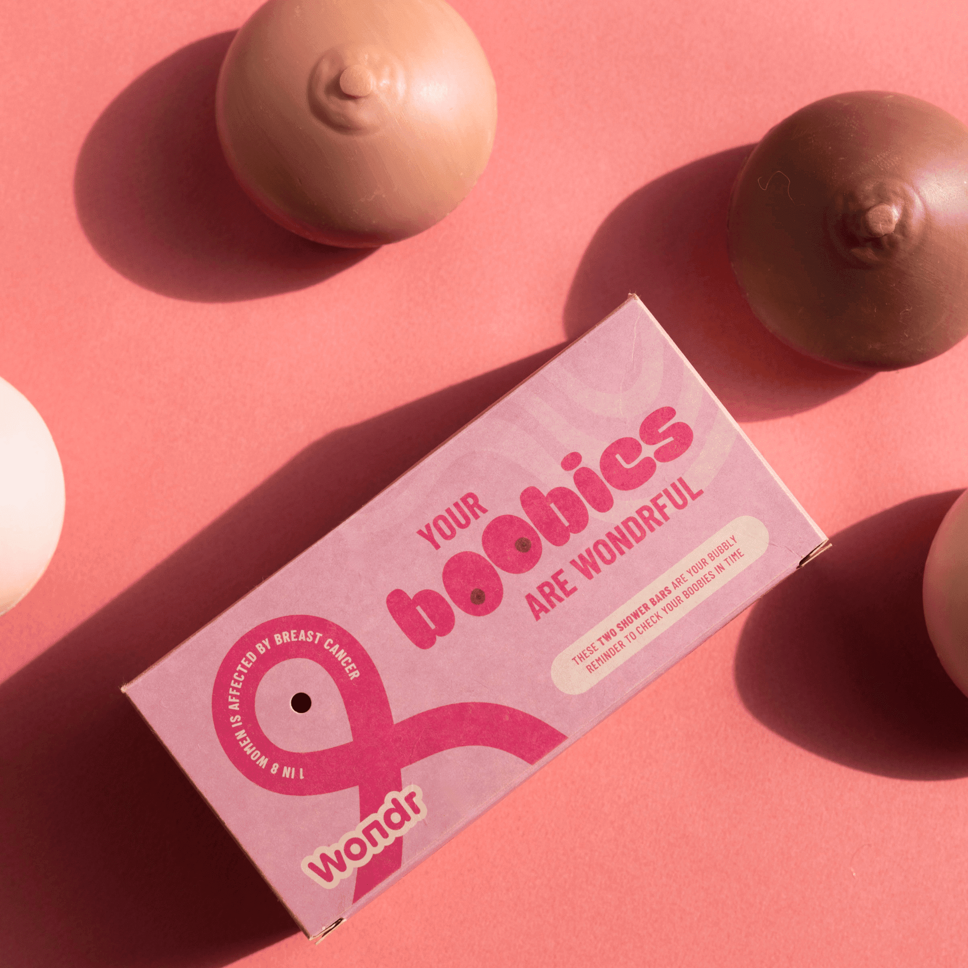 Wondr Shower Bar Boobie 2x90g