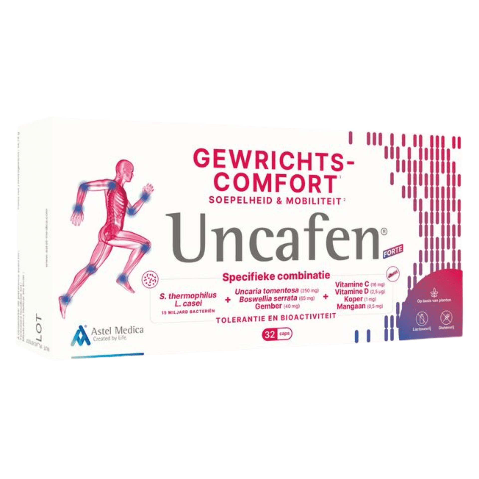 Uncafen Forte Caps 32