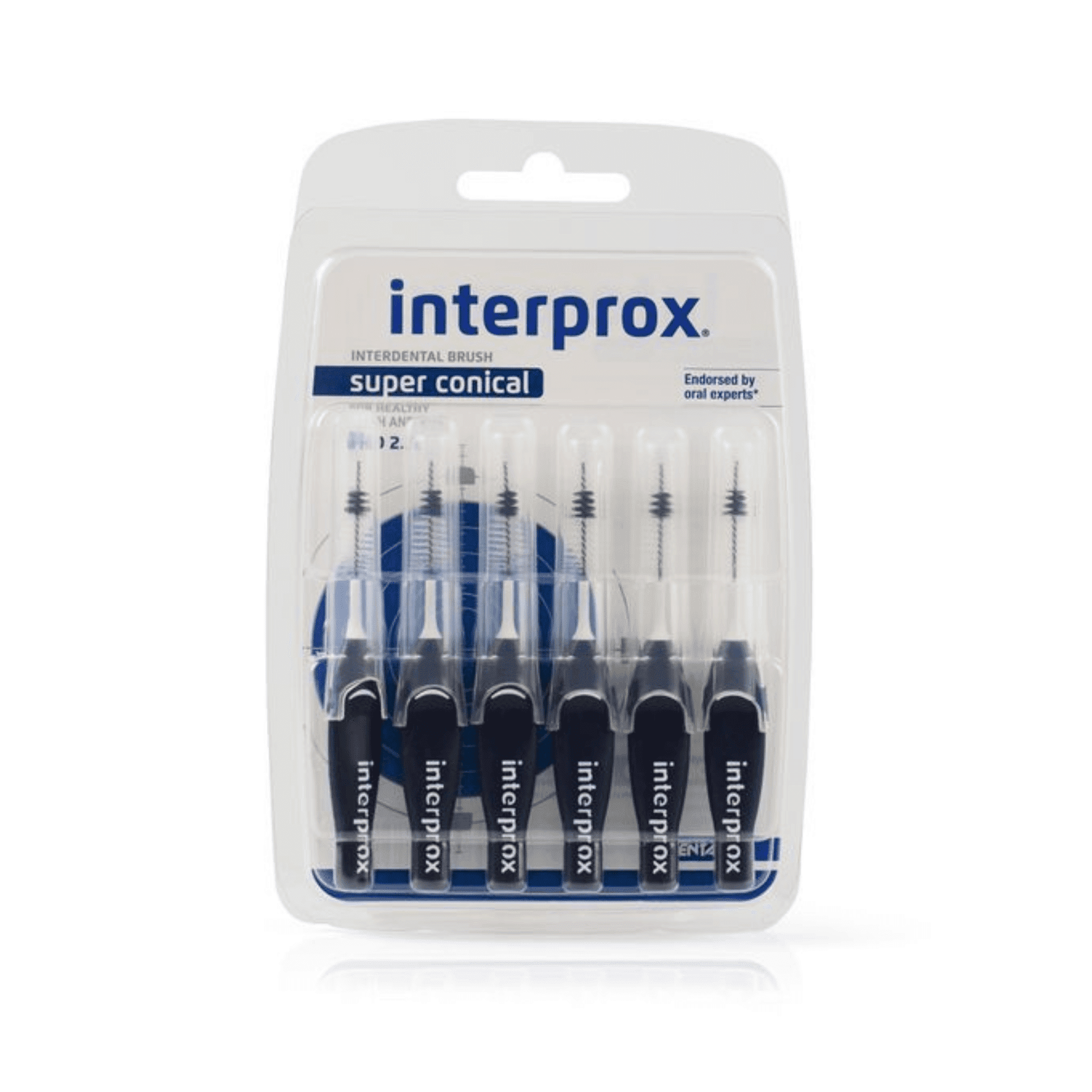 Interprox Super Conical Bleu Fonce Interdent.6 Interprox Super Conical Bleu Fonce Interdent.6