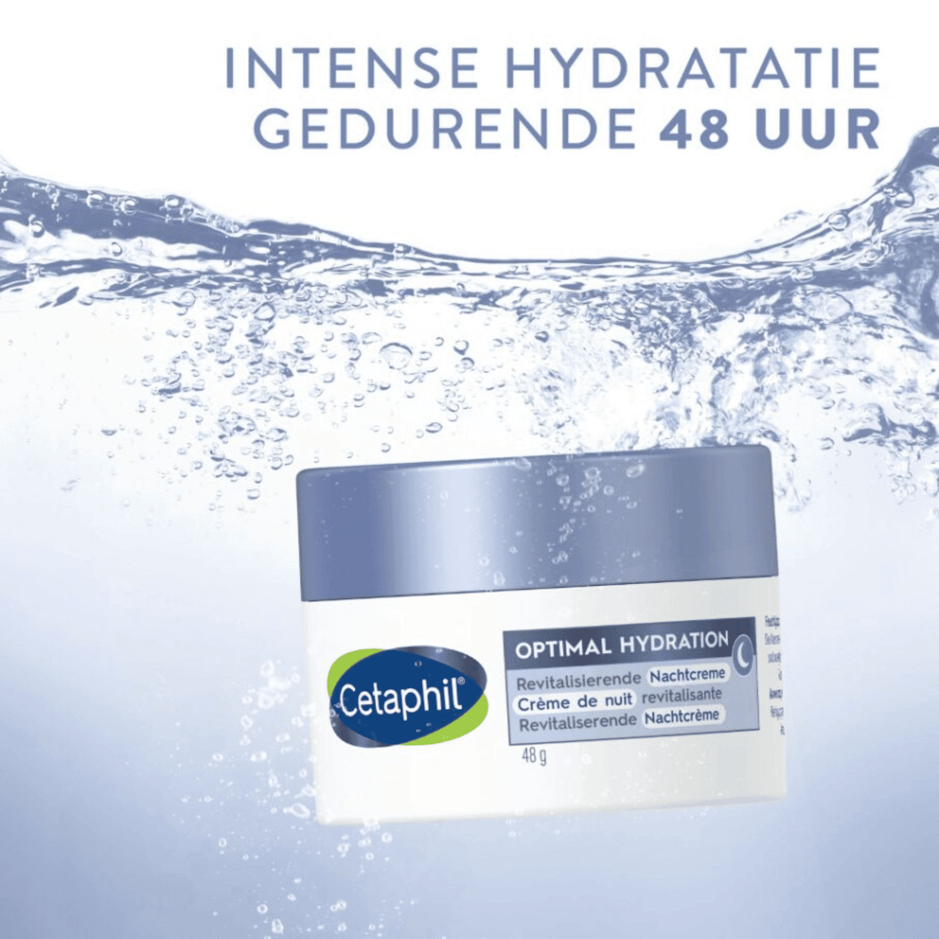 Cetaphil Optimal Hydration Revitaliserende Nachtcrème Cetaphil Optimal Hydration Revitaliserende Nachtcrème