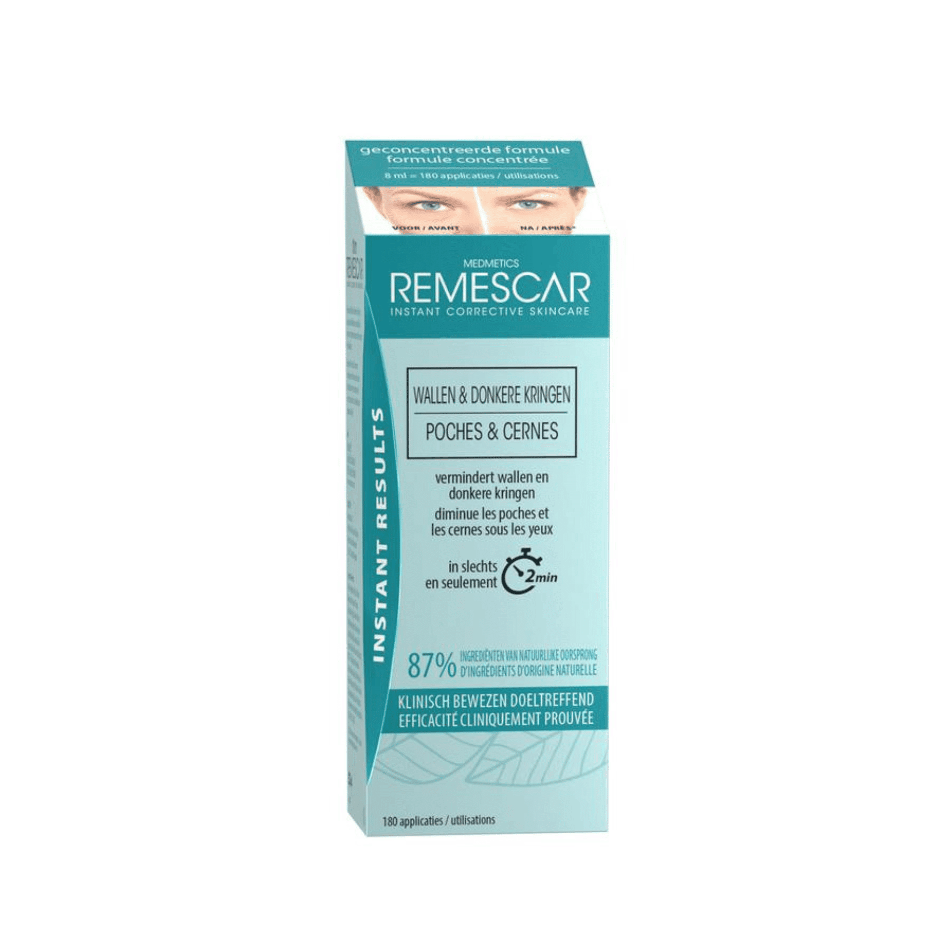 Remescar Poches & Cernes Tensor Tube 8ml Nf Remescar Poches & Cernes Tensor Tube 8ml Nf