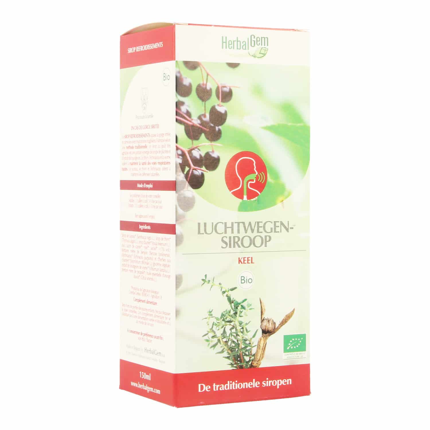 HerbalGem Verkoudheidssiroop HerbalGem Verkoudheidssiroop